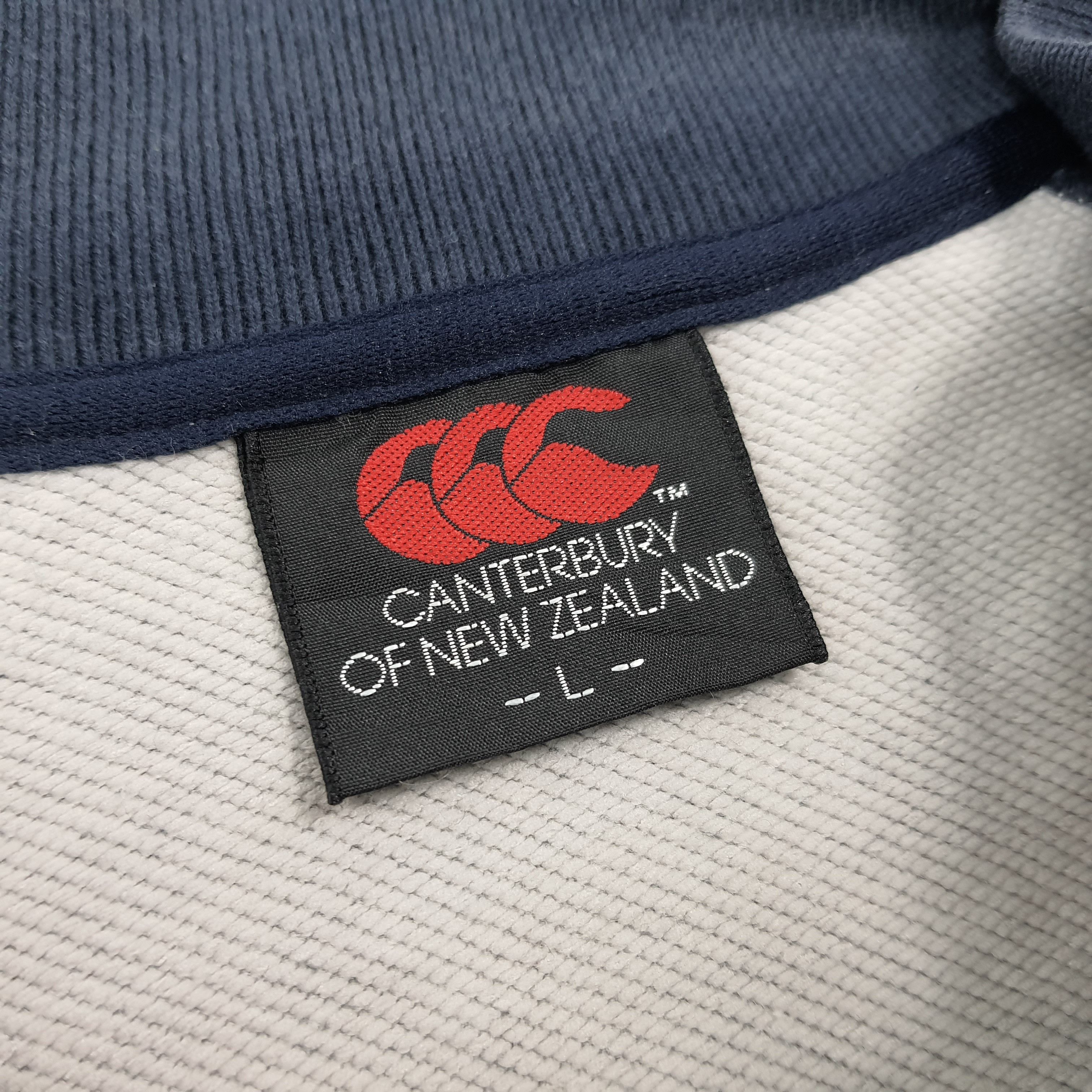 Canterbury of New Zealand Vintage Canterbury Spell Out Raglan Zip Jacket C271N15 Size US L / EU 52-54 / 3 - 7 Thumbnail