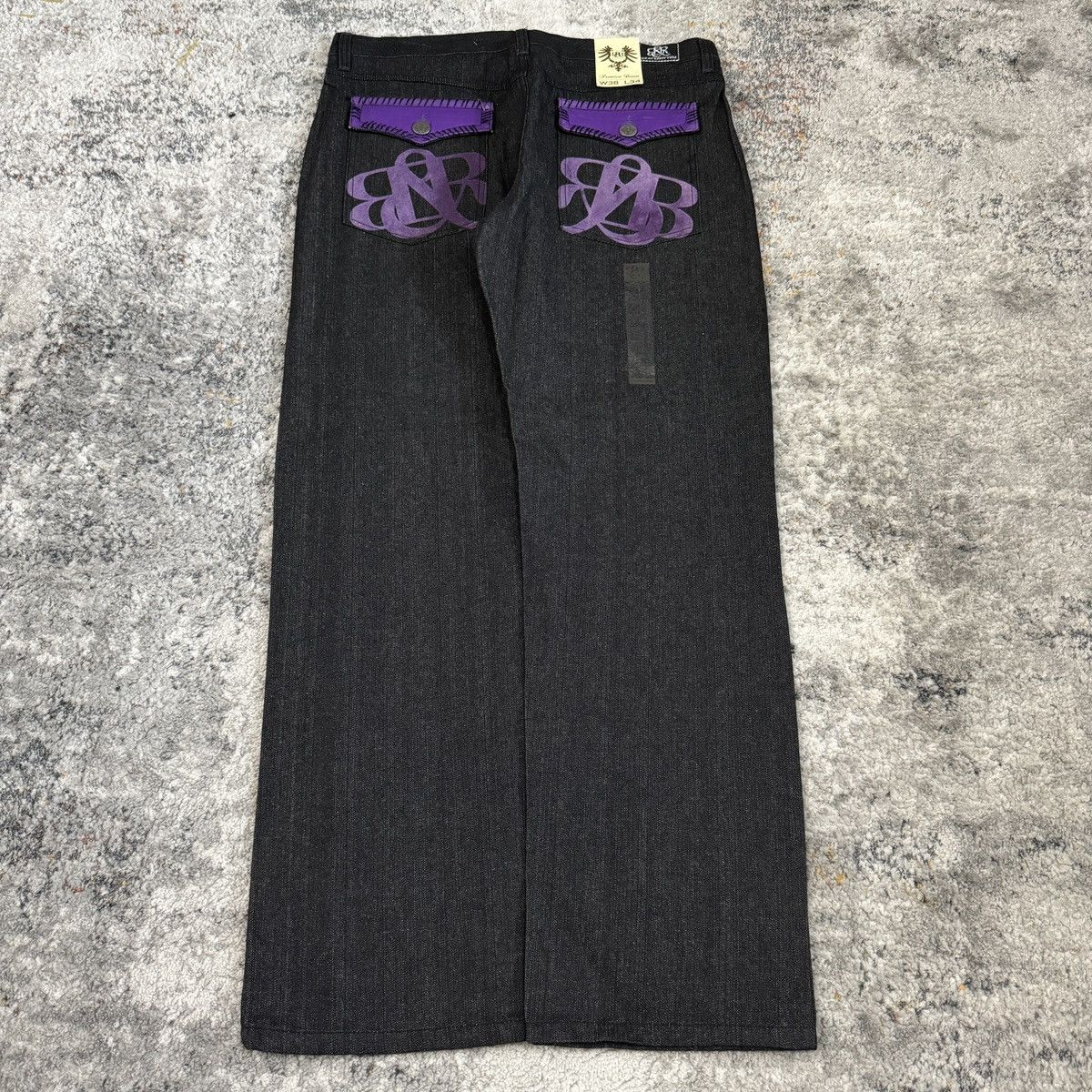 JNCO × Japanese Brand × Vintage Crazy Vintage y2k beat & Rhythm cybergoth baggy jeans Size US 38 / EU 54 - 1 Thumbnail