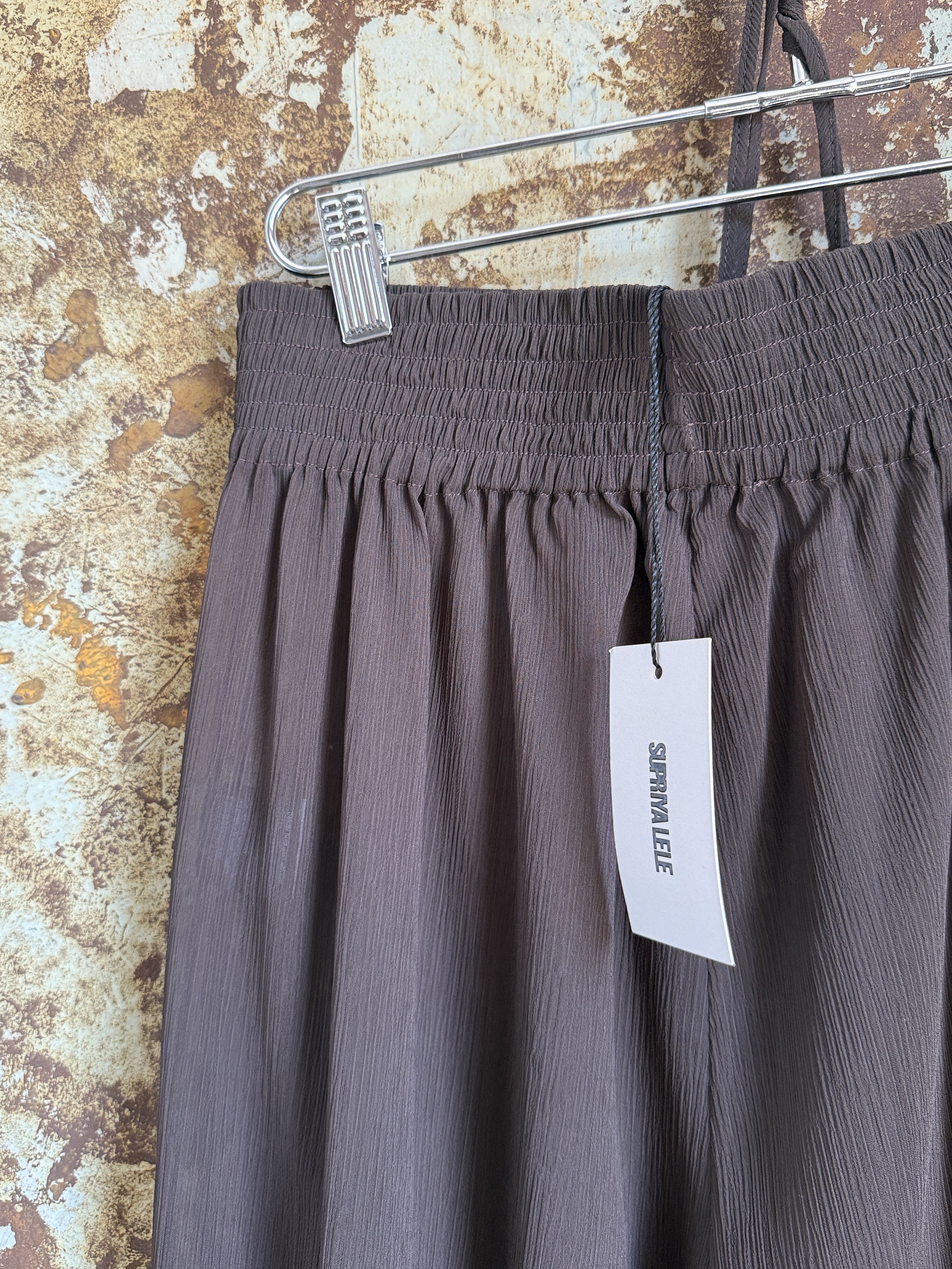 Other $600 NWT SUPRIYA LELE SHEER DRAWSTRING TROUSERS Size 27" / US 4 / IT 40 - 8 Thumbnail