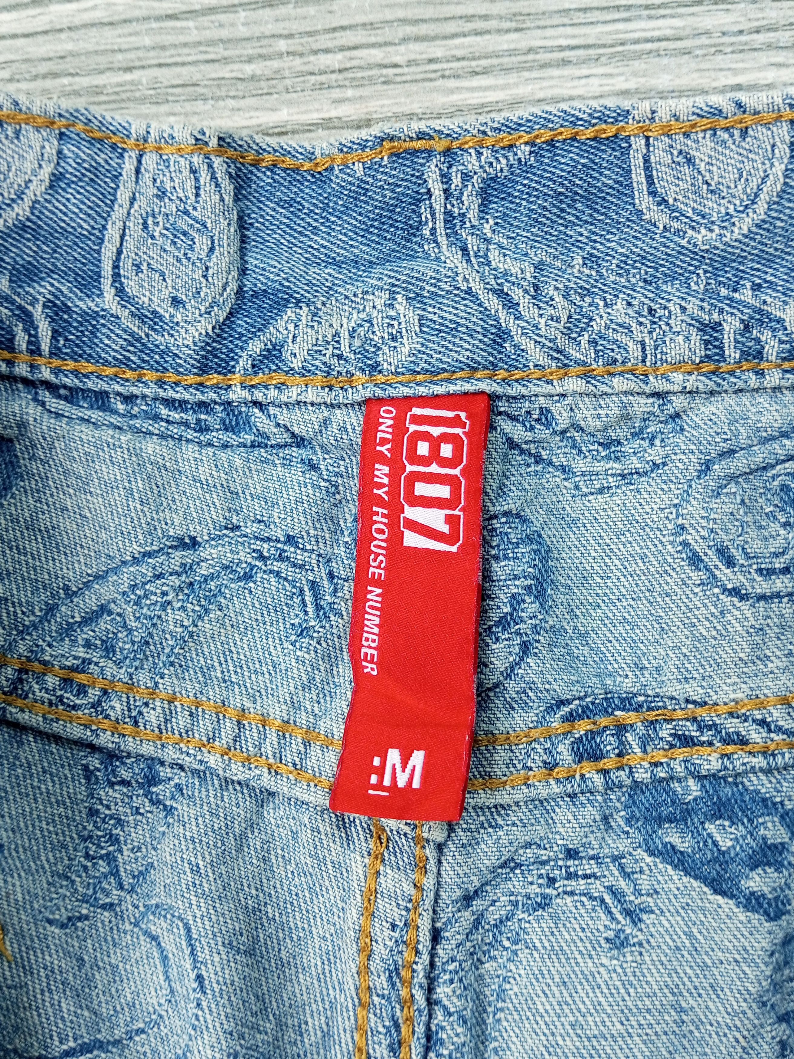 Japanese Brand Baggy Paisley denim manace style Size US 34 / EU 50 - 15 Thumbnail