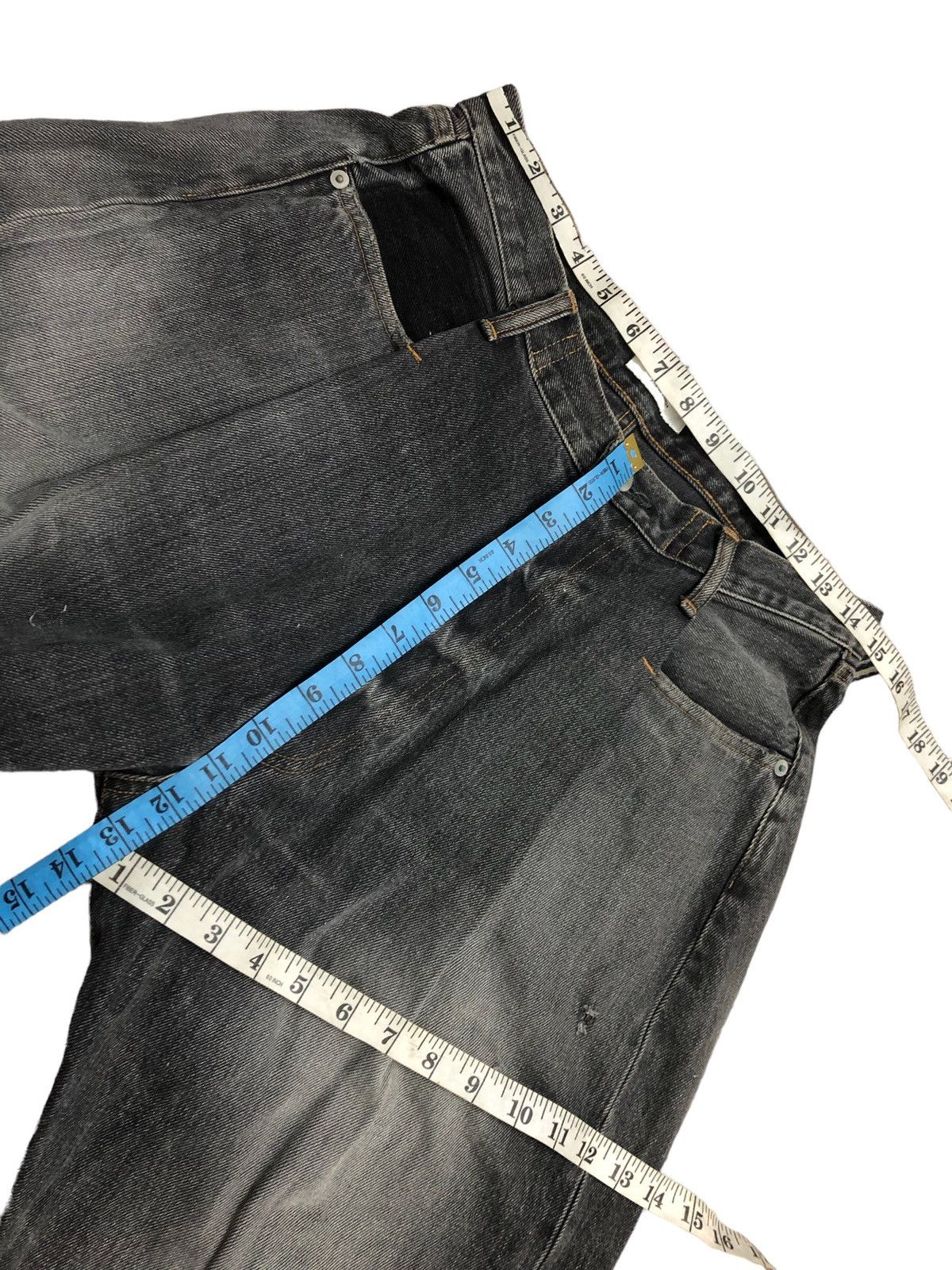 Journal Standard SUPER BAGGY JOURNAL STANDARD DISTRESSED DENIM Size US 29 - 9 Thumbnail
