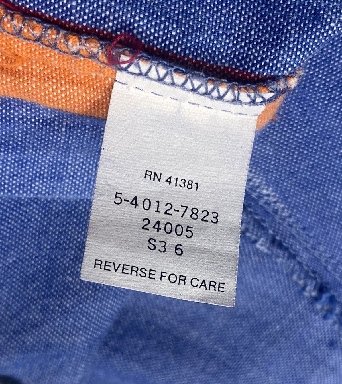Polo Ralph Lauren 90’s Vintage Polo Ralph Lauren Striped Denim Shorts Size US 36 / EU 52 - 3 Thumbnail