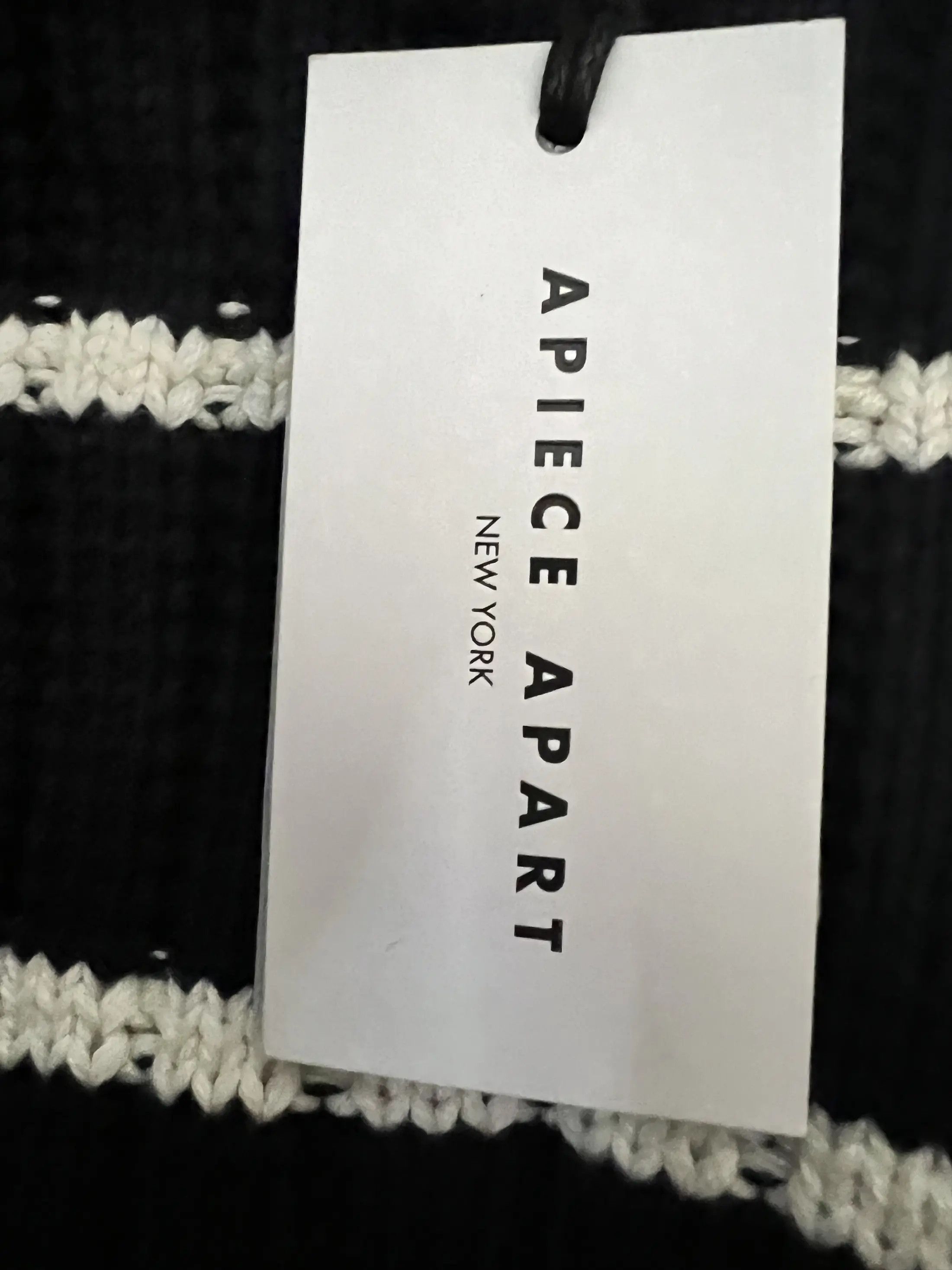 Apiece Apart Cashmere Blend Paloma Oversized Striped Size L / US 10 / IT 46 - 10 Thumbnail