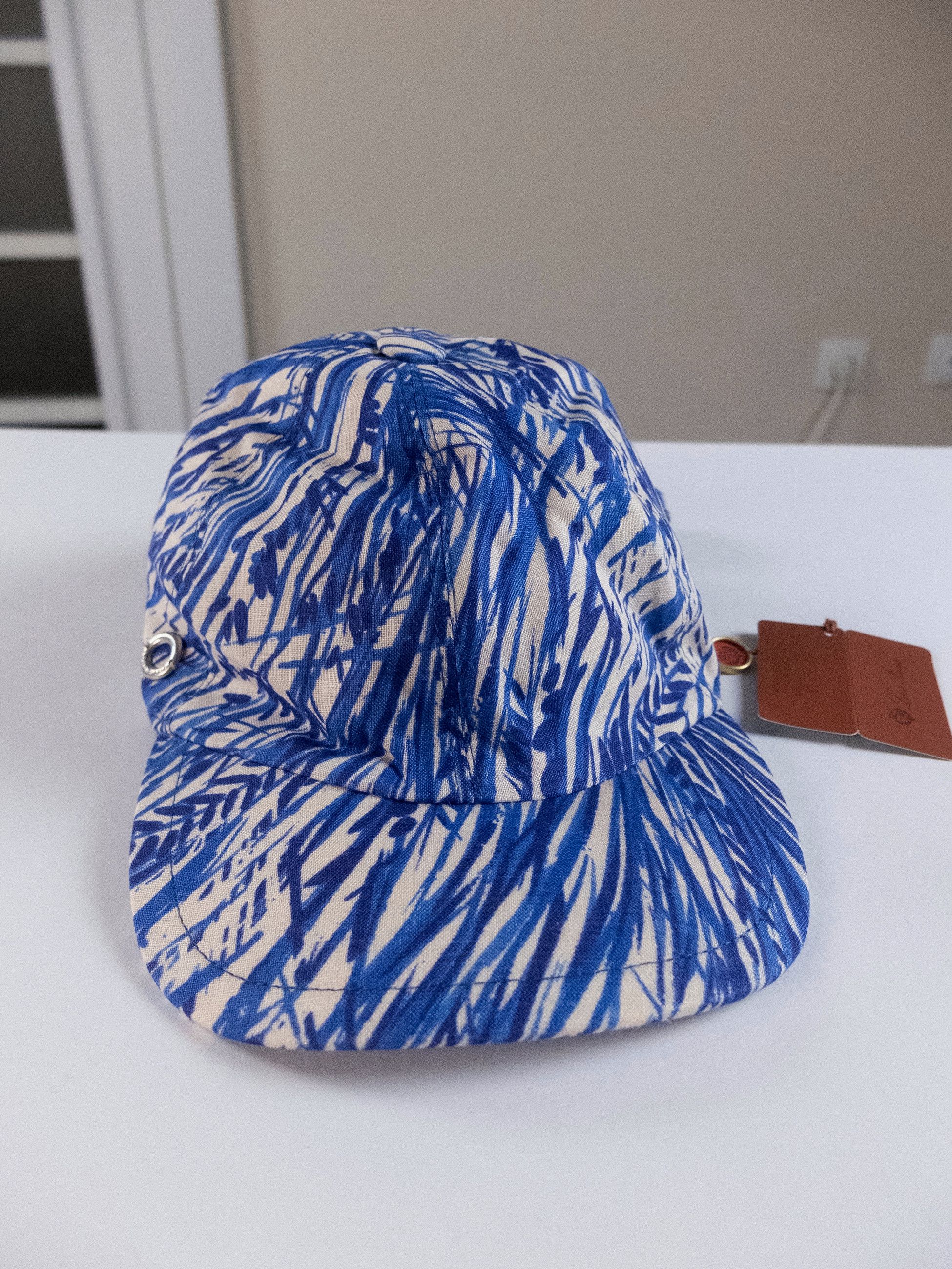 Loro Piana LORO PIANA linen baseball cap with bow back Medium NWT Size ONE SIZE - 1 Thumbnail
