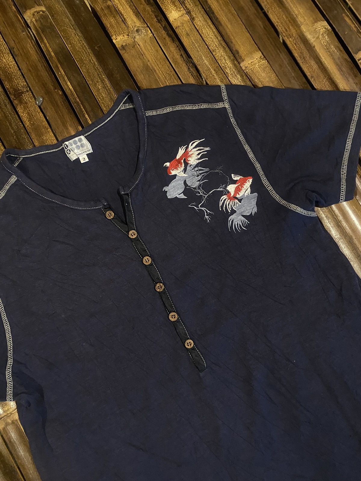 Japanese Brand × Takeo Kikuchi TAKEO KIKUCHI TSHIRT Size US S / EU 44-46 / 1 - 2 Thumbnail