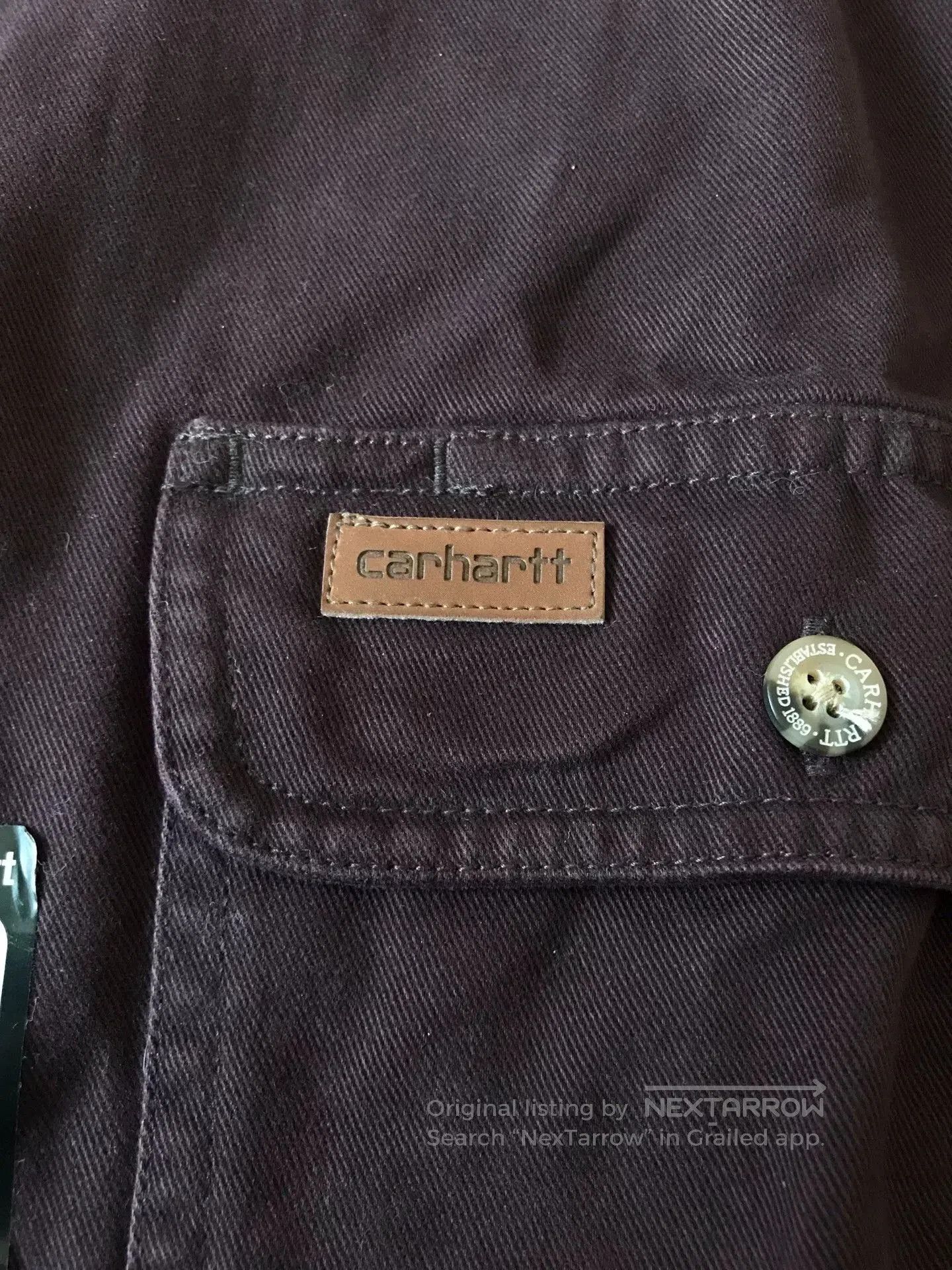 Carhartt Carhartt S09 DWN Heavy Work Shirt. Size US M / EU 48-50 / 2 - 5 Thumbnail