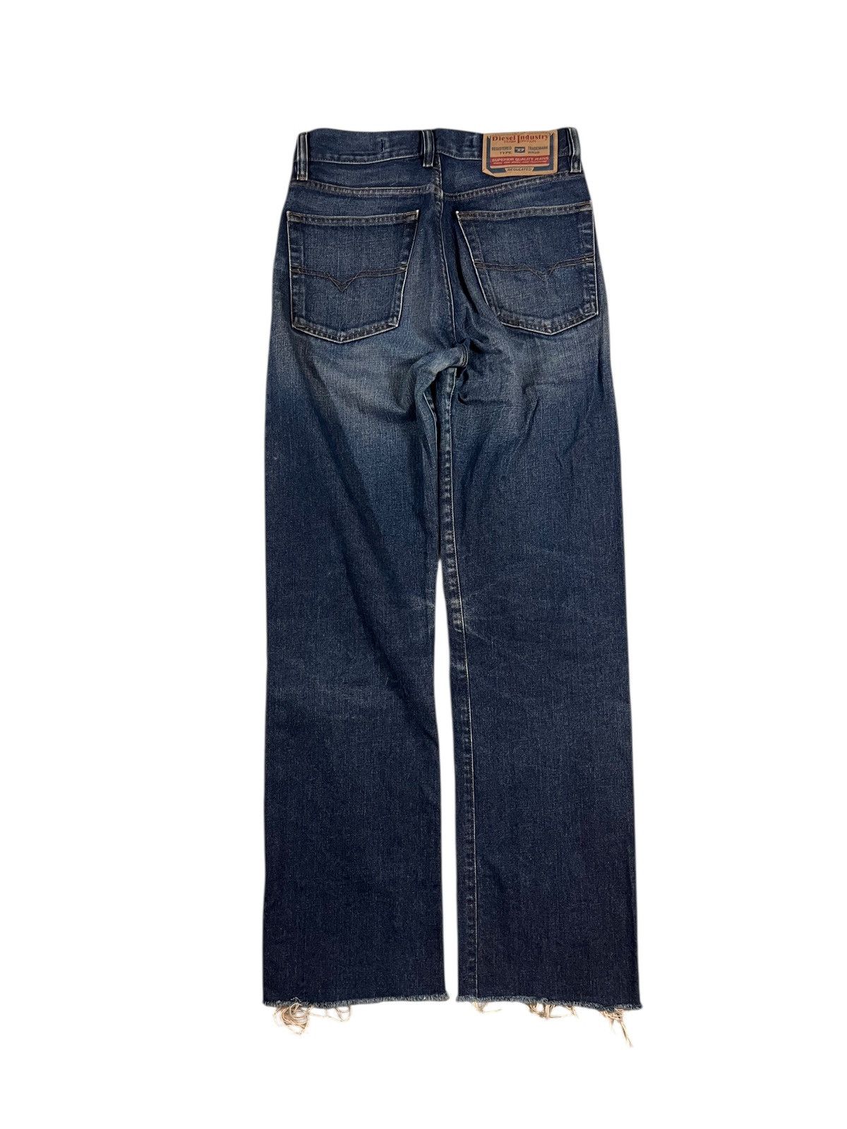 Diesel Vintage Y2K Diesel Straight Leg Faded Blue Jeans 28x31 Size US 28 / EU 44 - 2 Thumbnail