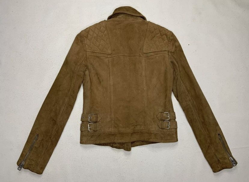 Allsaints AllSaints Brown Mason Biker Leather Jacket US4 UK8 EU36 Size S / US 4 / IT 40 - 6 Thumbnail