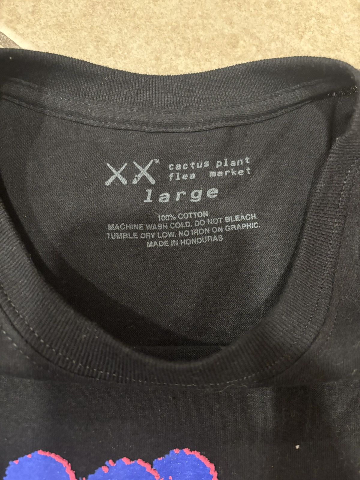 Cactus Plant Flea Market × Kaws Kaws x CPFM Collab Tee Size US L / EU 52-54 / 3 - 3 Thumbnail
