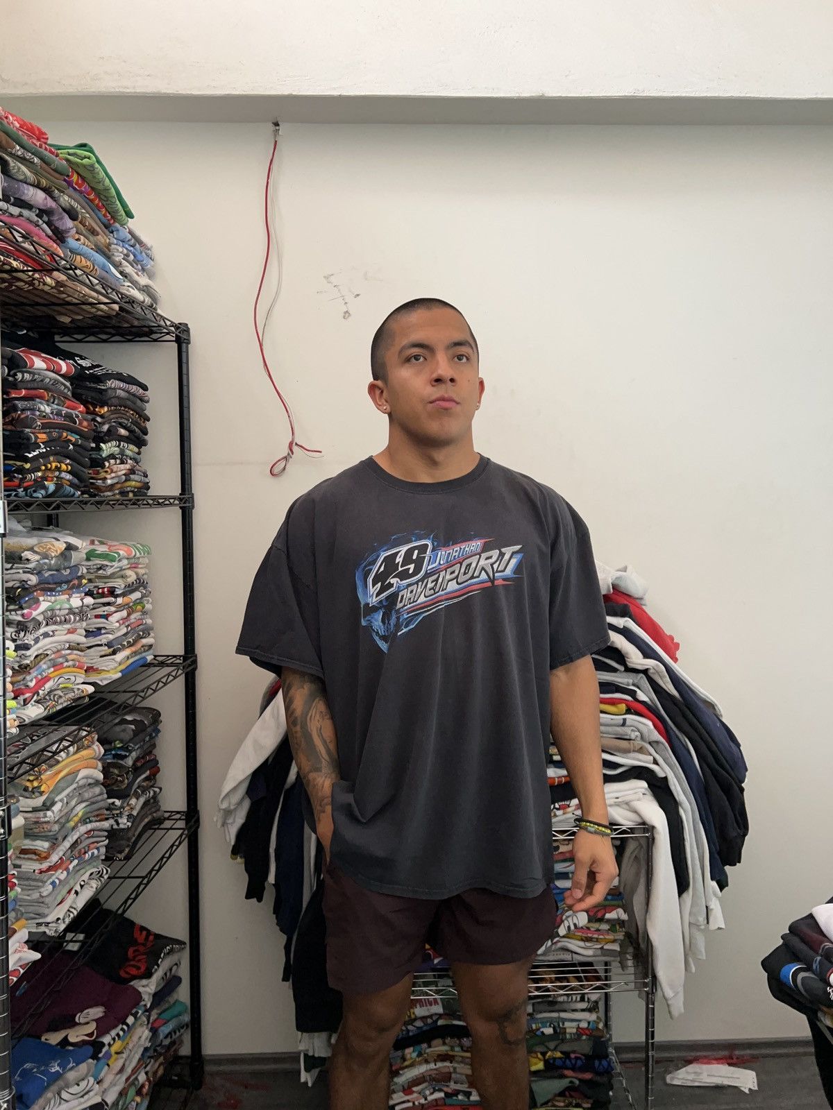 NASCAR Jonathan Davenport Superman 49 Racing Nascar Tee Size US XXL / EU 58 / 5 - 3 Thumbnail