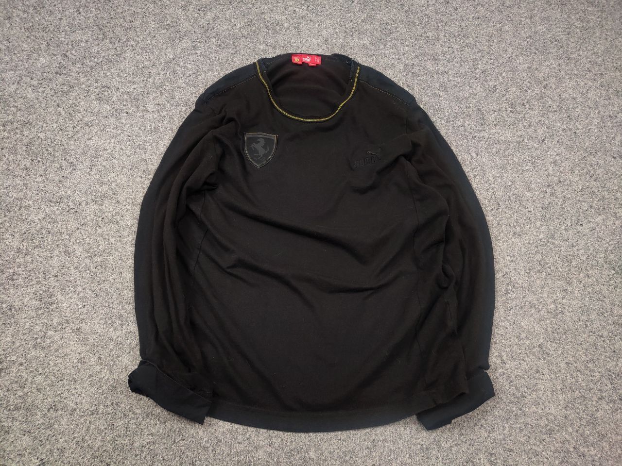 Puma Puma Ferrari Logo Long sleeve Shirt Pullover Vintage Style Size US M / EU 48-50 / 2 - 3 Thumbnail