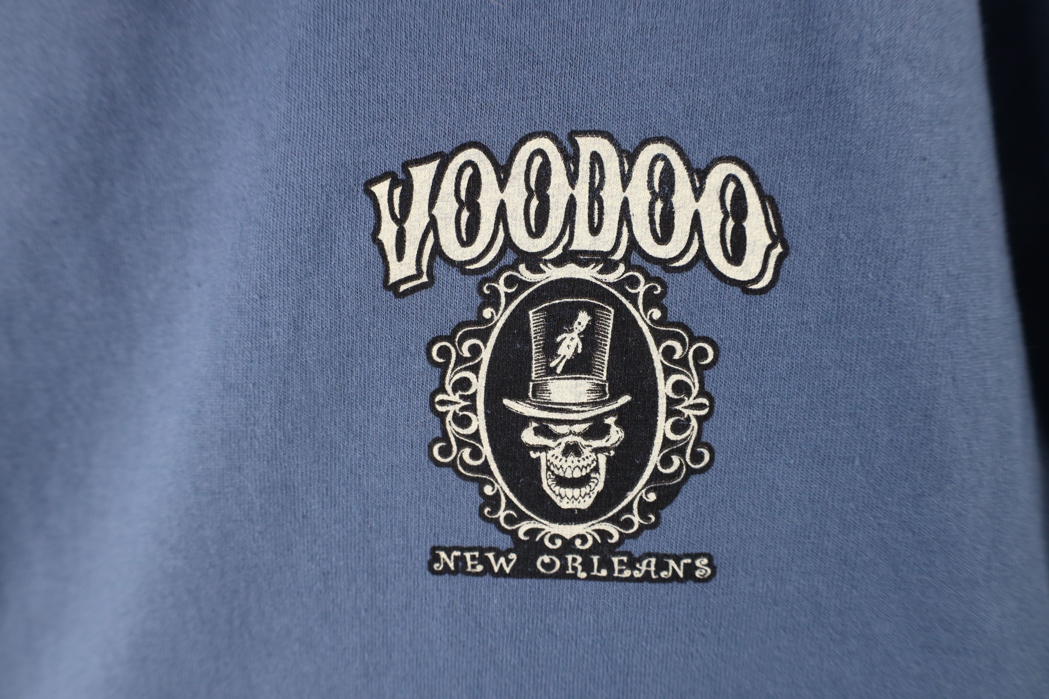 Vintage Vintage Streetwear Skull New Orleans Long Sleeve T-Shirt Size US L / EU 52-54 / 3 - 4 Thumbnail