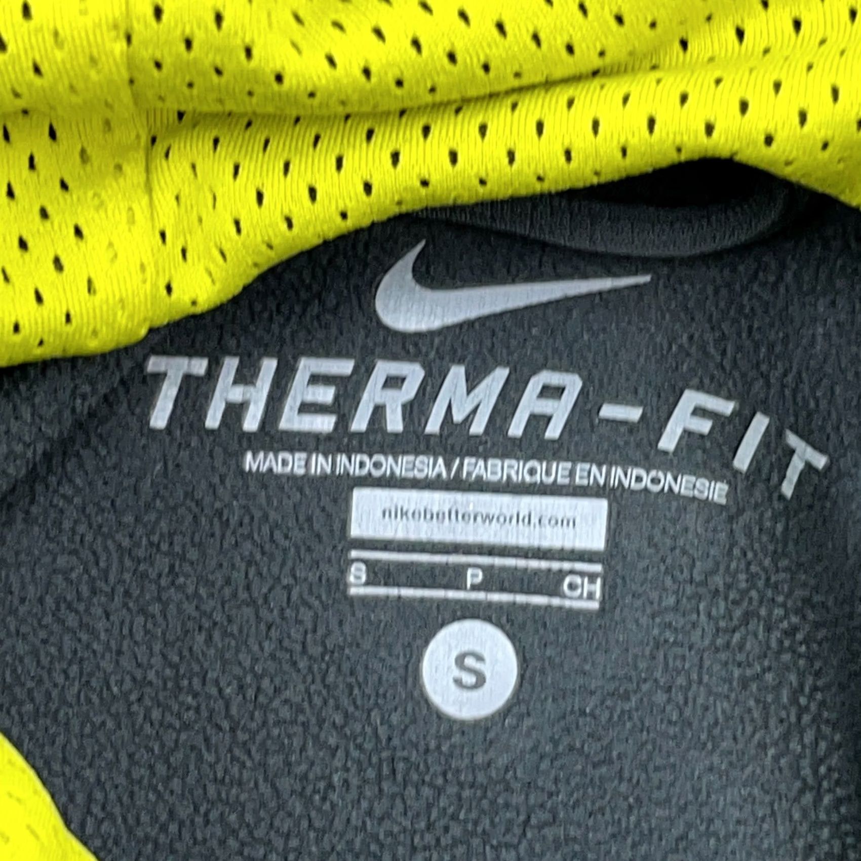 Nike Nike Hoodie Men Small Gray Yellow Sweatshirt Swoosh Therma Performance Pullover Zip Hoodie Front Logo 90s Grunge Retro American Classic Size US S / EU 44-46 / 1 - 3 Thumbnail