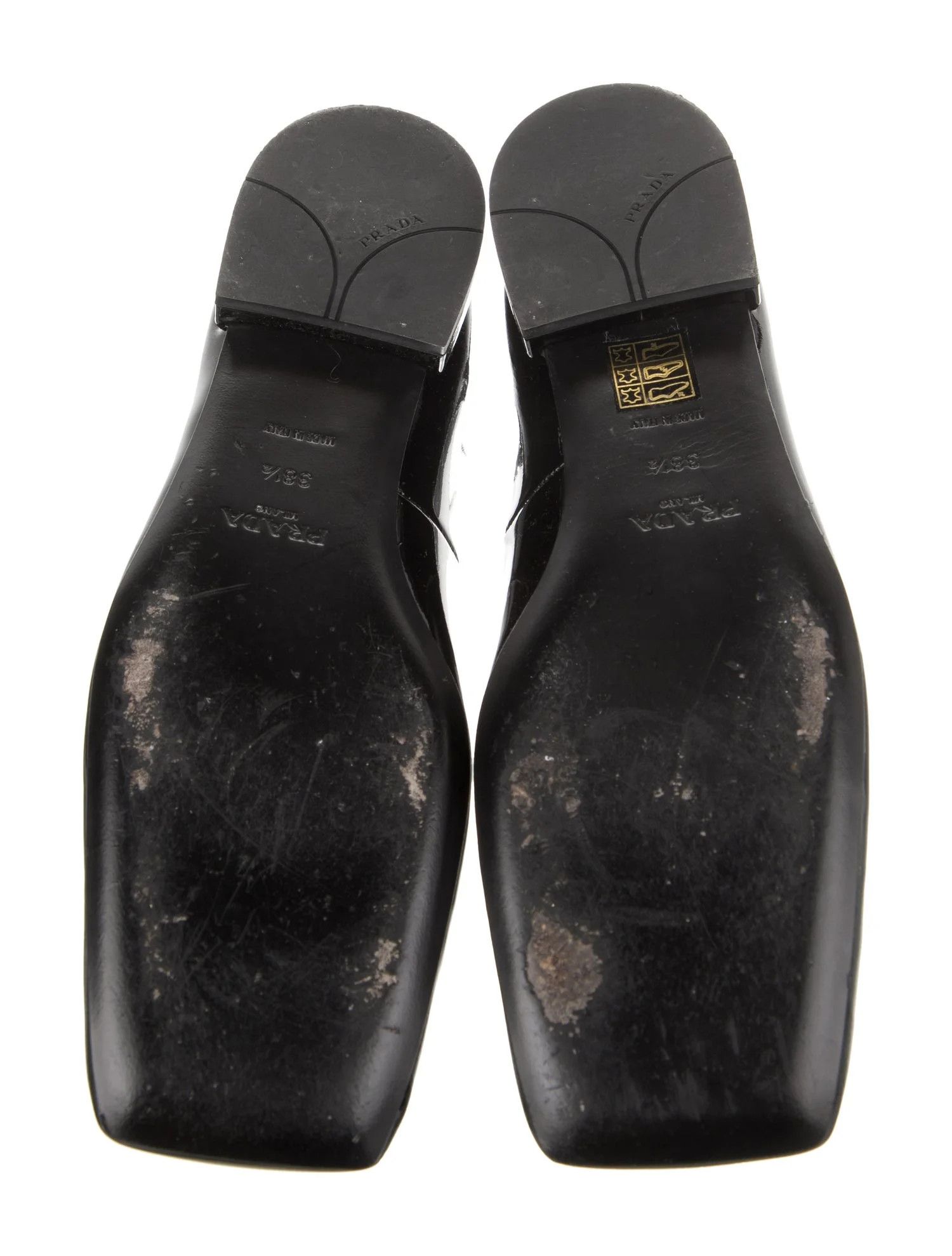 Prada o1la1rc1a0724 Leather Flats in Black Size US 8.5 / IT 38.5 - 5 Thumbnail