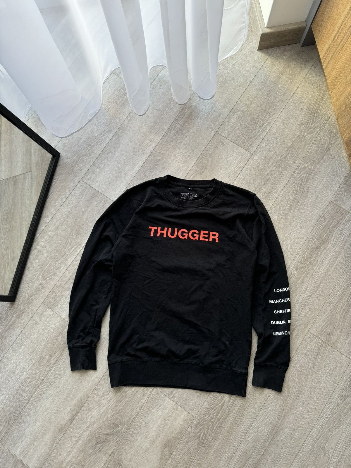 Young Thug Young Thug Thuggery Black Longsleeve 2019 Streetwear Size US M / EU 48-50 / 2 - 1 Thumbnail