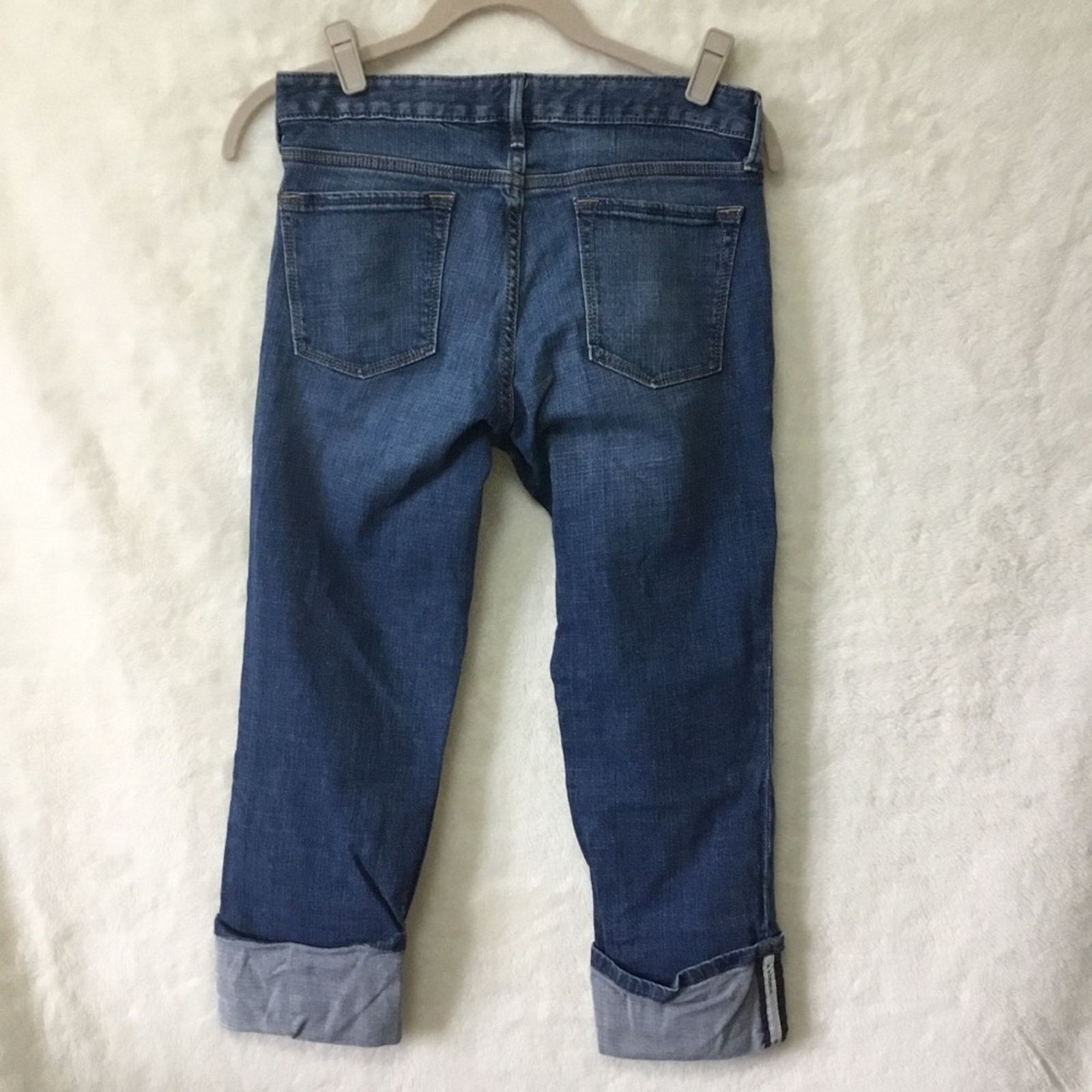 Banana Republic Banana Republic Blue Cuffed Jeans Size 27" / US 4 / IT 40 - 6 Thumbnail