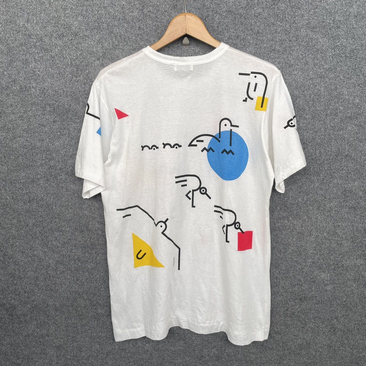 Japanese Brand × Vintage Vintage 90s Suntory Boss Coffee AOP Rare Design T Shirt Size US M / EU 48-50 / 2 - 5 Thumbnail