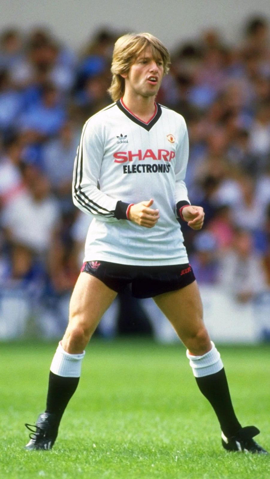 Adidas Very Rare Manchester United 1982-1984 Away Soccer Jersey Kit Size US L / EU 52-54 / 3 - 3 Thumbnail