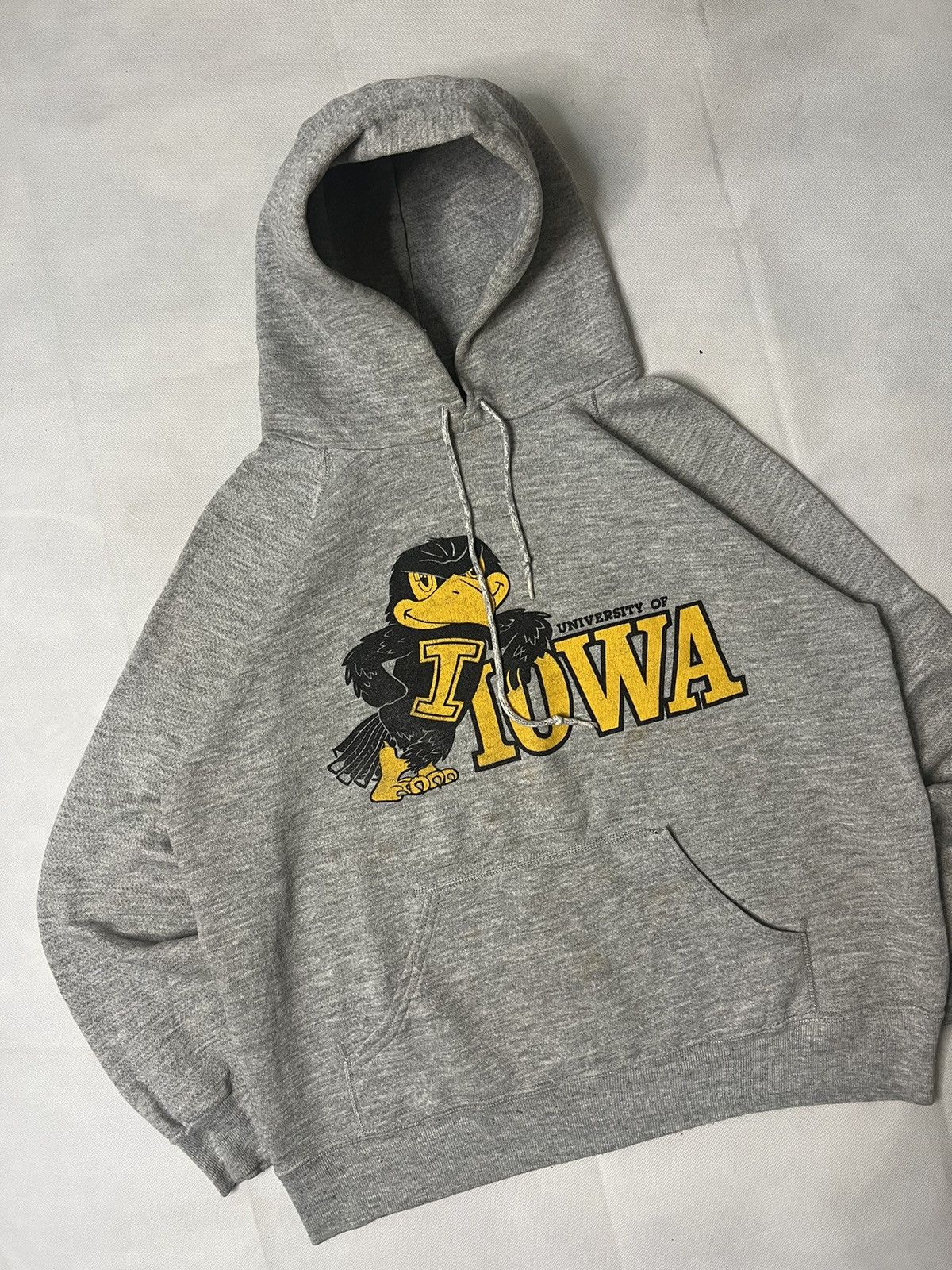 Other 80's University Iowa Pullover Vintage Size US L / EU 52-54 / 3 - 3 Thumbnail