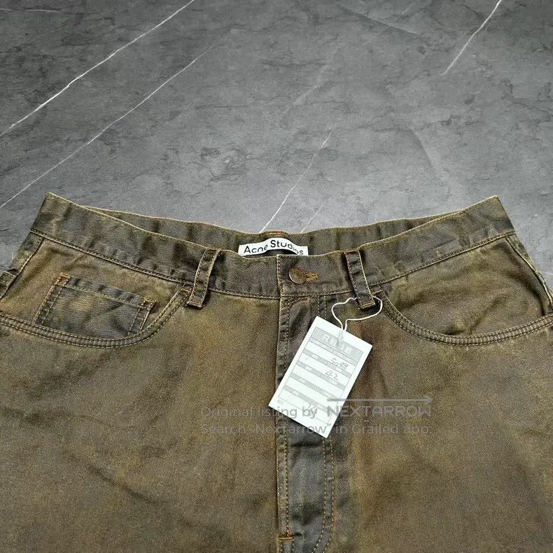 Acne Studios Acne Studios 25SS Distressed Mud Dye Shorts Size US 34 / EU 50 - 5 Thumbnail