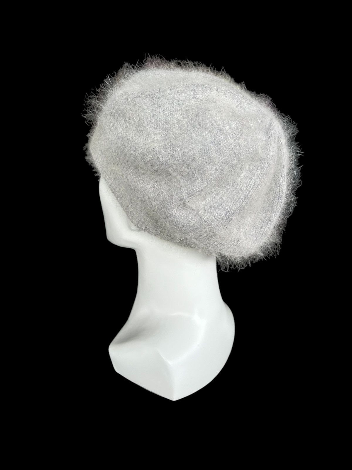 14th Addiction × Hysteric Glamour × Japanese Brand Punk Bondage Style Fur Mohair Rare Hats 🎌☠️💀 Size ONE SIZE - 3 Thumbnail