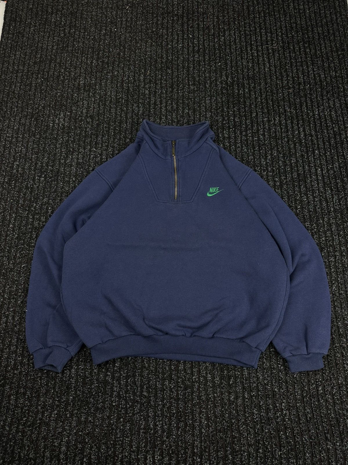 Nike Vintage 90s NIKE USA 1/4 zip Sweatshirt Streetwear Y2K Size US M / EU 48-50 / 2 - 4 Thumbnail