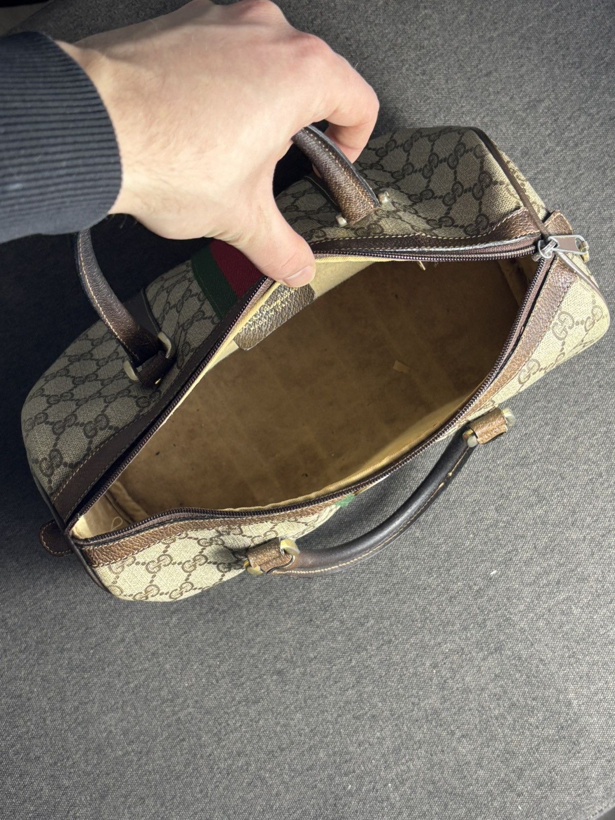 Gucci Gucci Ophidia Monogram Duffle Bag Size ONE SIZE - 4 Thumbnail