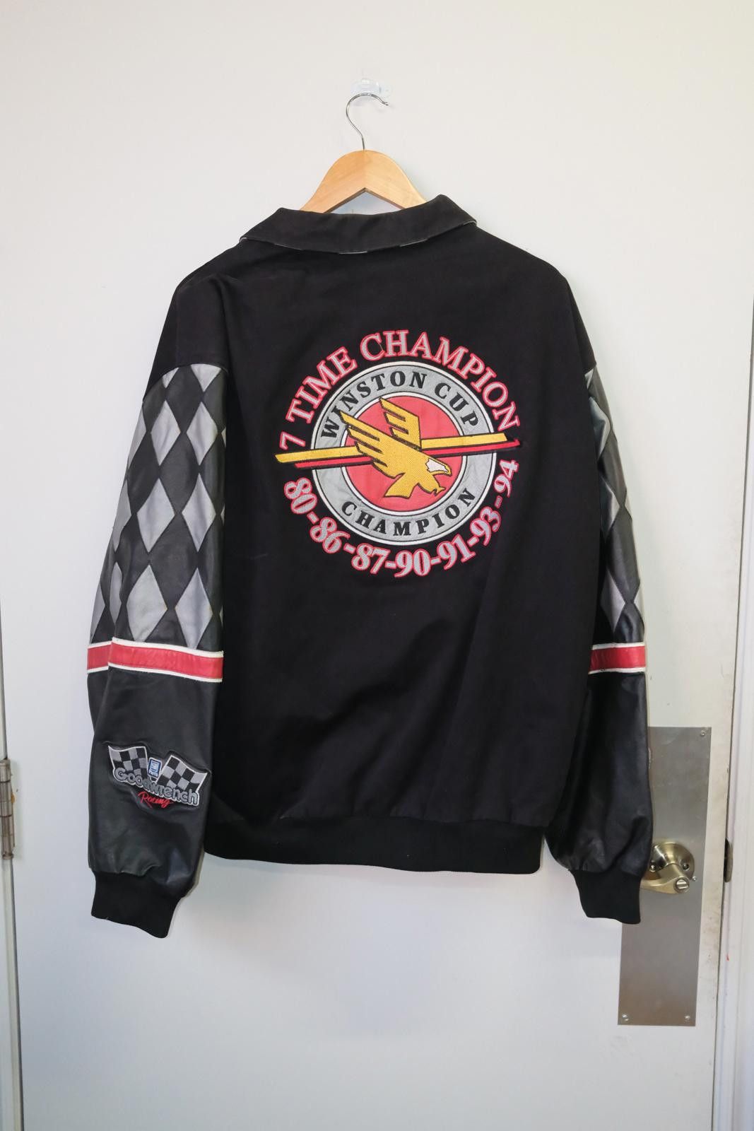 90's Jeff Hamilton Dale Earnhardt 7-Time Champion Jacket