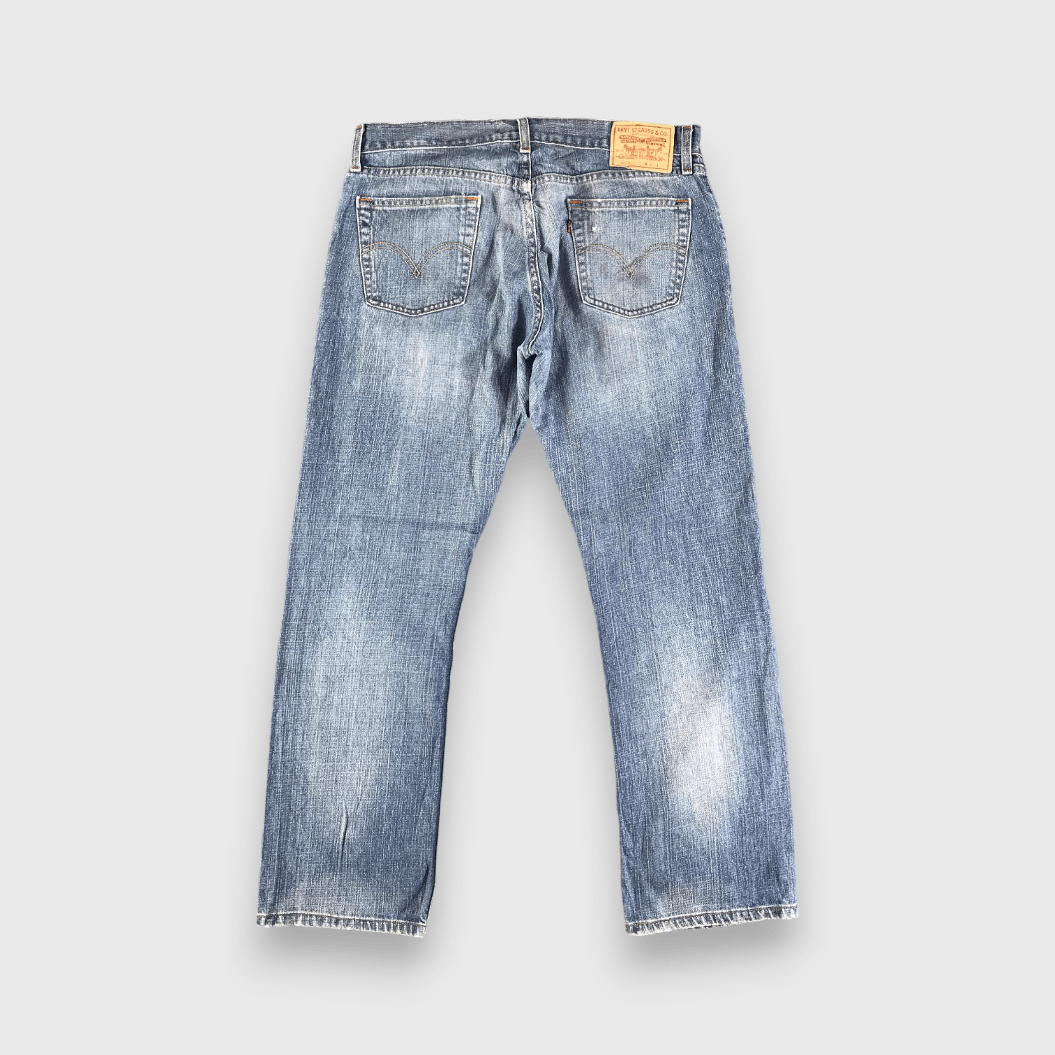 Levi's Vintage Blue Wash Levis 514 Jeans-J3007 Size US 36 / EU 52 - 2 Thumbnail