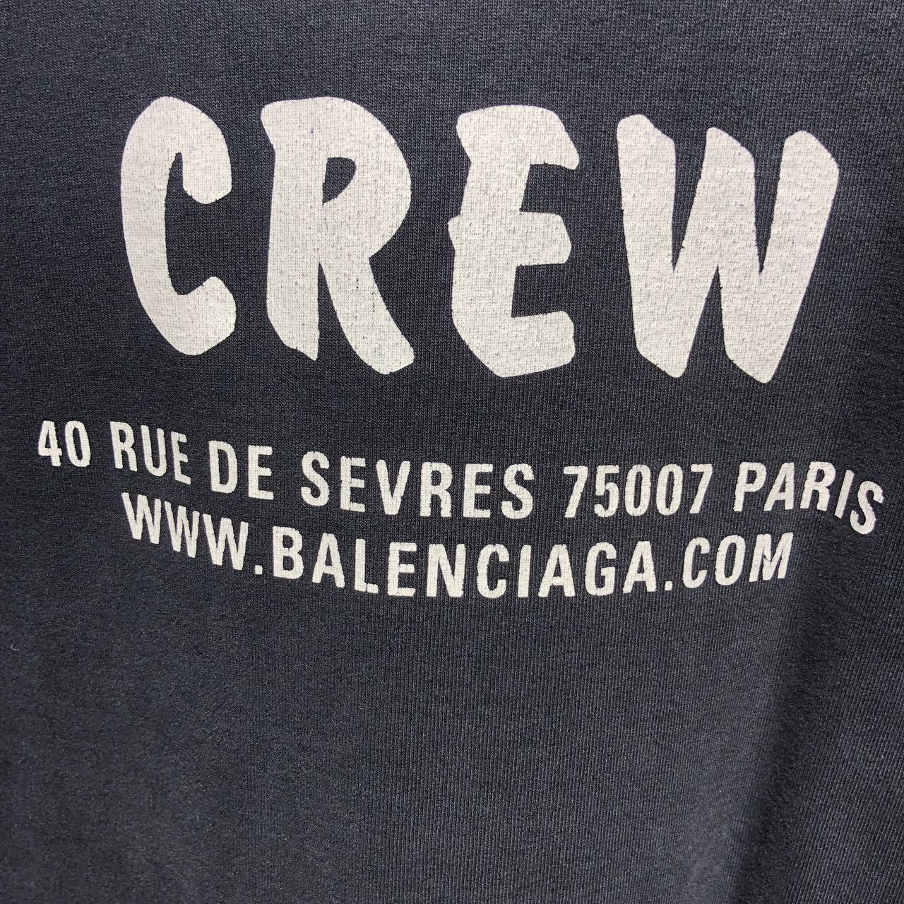 Balenciaga Balenciaga Crew Tee Size US L / EU 52-54 / 3 - 4 Thumbnail