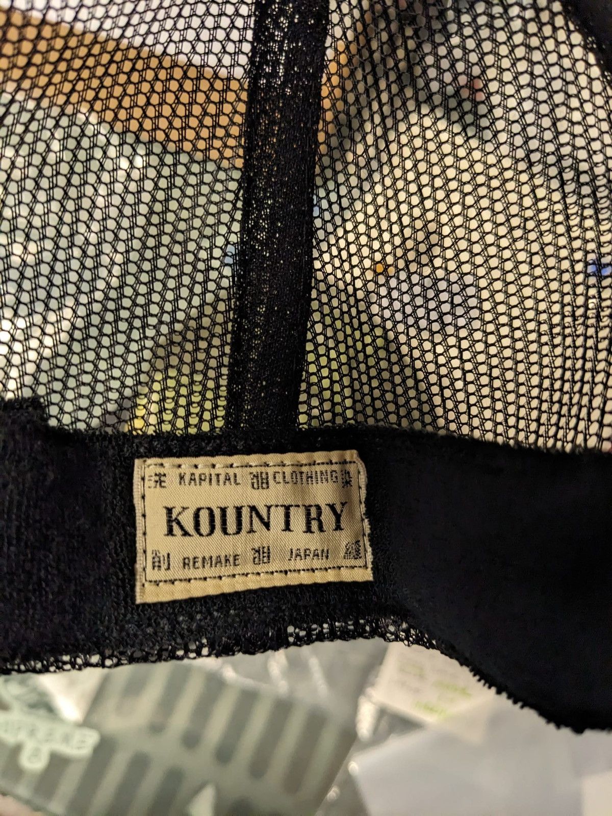 Kapital KAPITAL KOUNTRY DIRTY SHIRNK TRUCKER CAP HAT OLIVE GREEN Size ONE SIZE - 5 Thumbnail