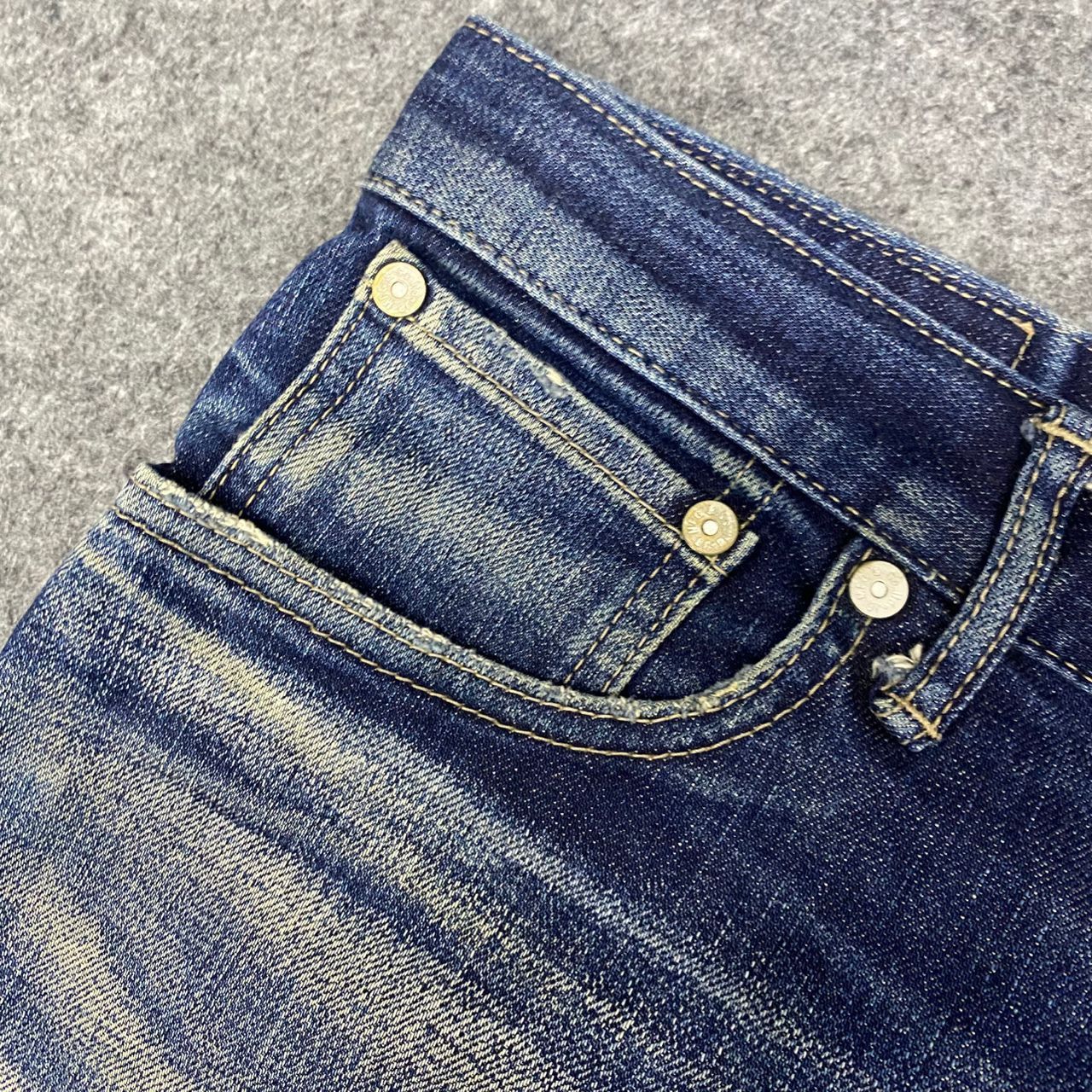 Japan Blue Jeans 💥Best Offer💥Vintage Japan Blue Jeans Distressed Denim Size US 34 / EU 50 - 12 Thumbnail