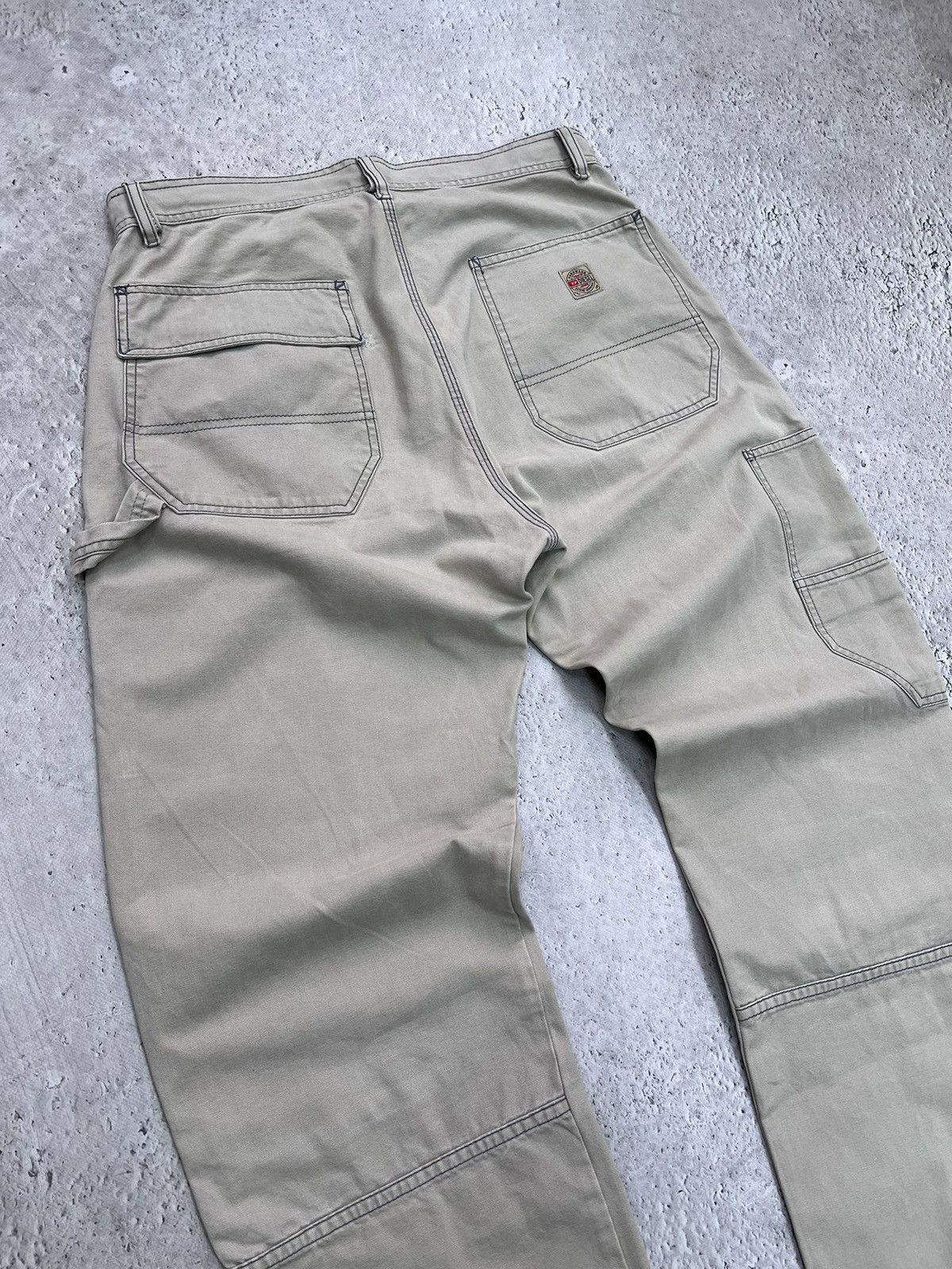 Carhartt × Diesel Vintage retro carpenter cargo diesel corduroy pants baggy Size US 31 - 10 Thumbnail