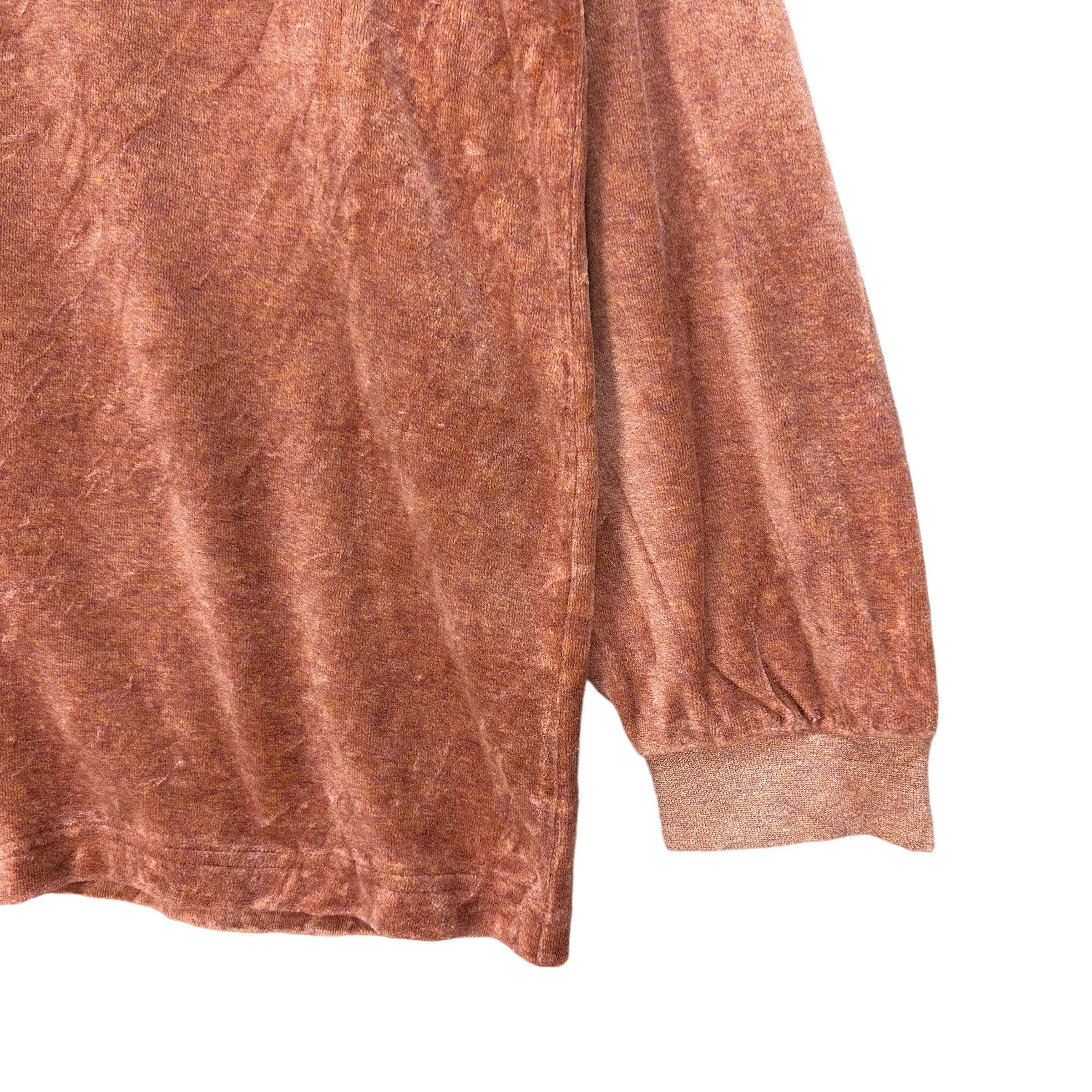 Lanvin LANVIN COLLECTION VELVET BUTTON DOWN SHIRT #8139-205 Size US L / EU 52-54 / 3 - 6 Thumbnail