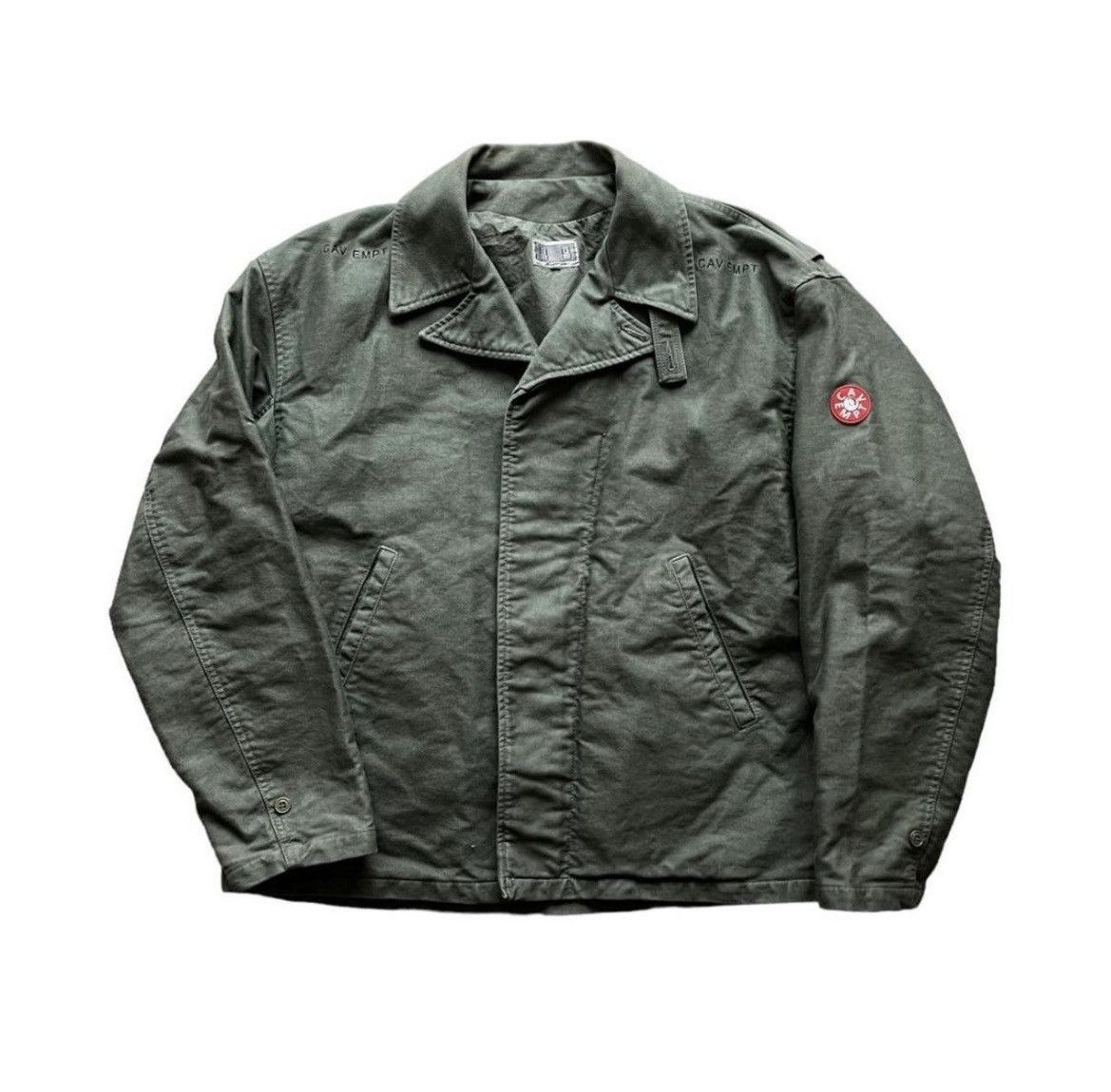Cav Empt Cav Empt olive green canvas jacket (L) Size US M / EU 48-50 / 2 - 1 Thumbnail
