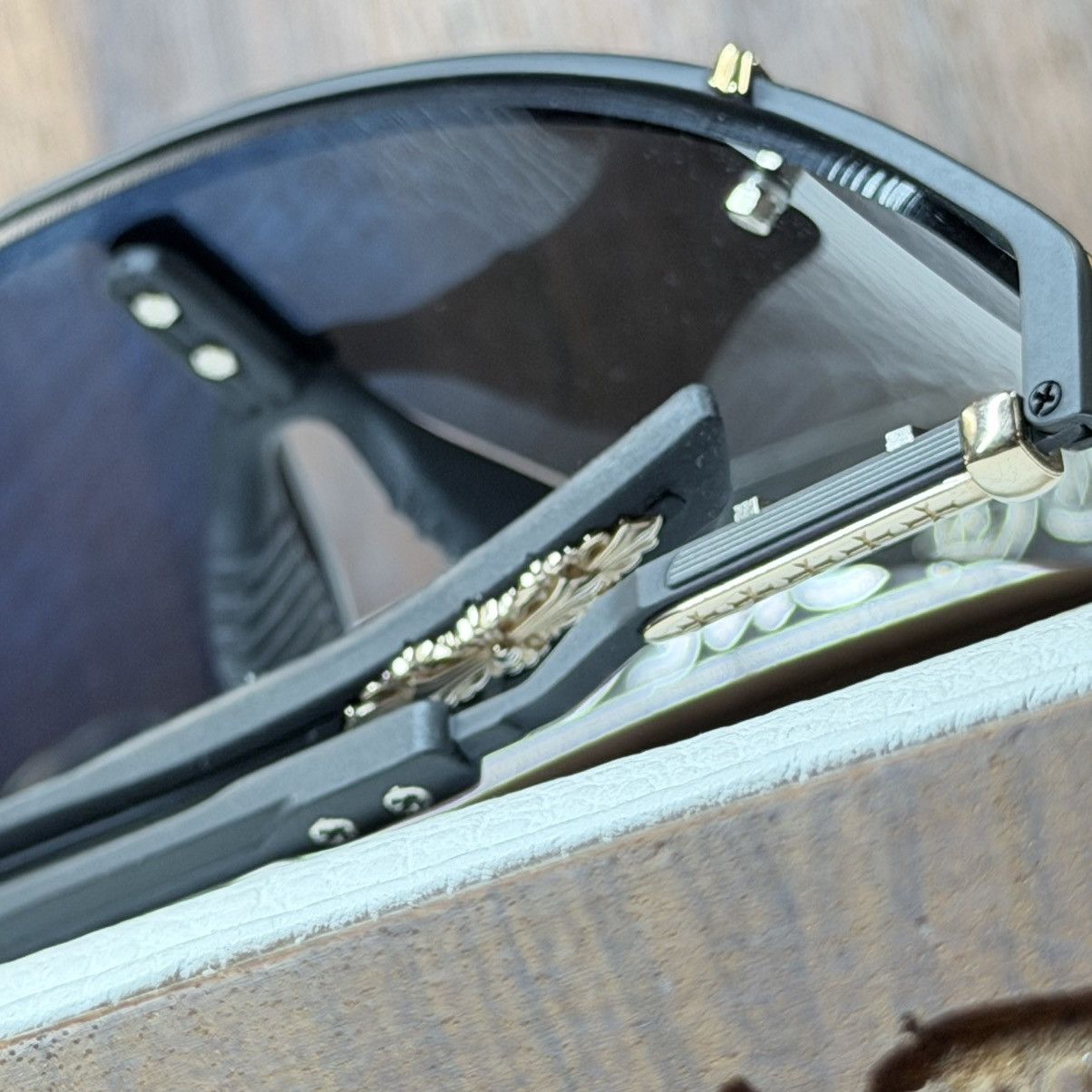 Chrome Hearts Chrome Hearts CLITANIC Sunglasses Size ONE SIZE - 14 Thumbnail