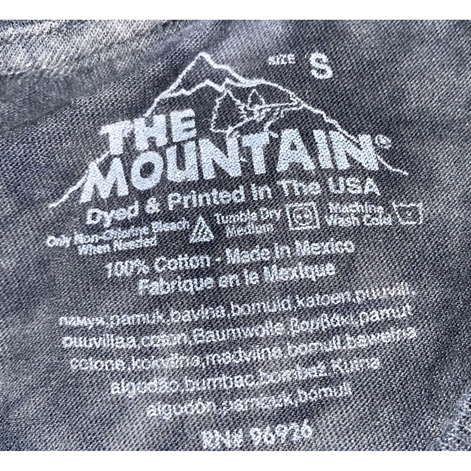 The Mountain The Mountain T-Shirt Mens Size S Gray Graphic Short Sleeve Size US S / EU 44-46 / 1 - 4 Thumbnail