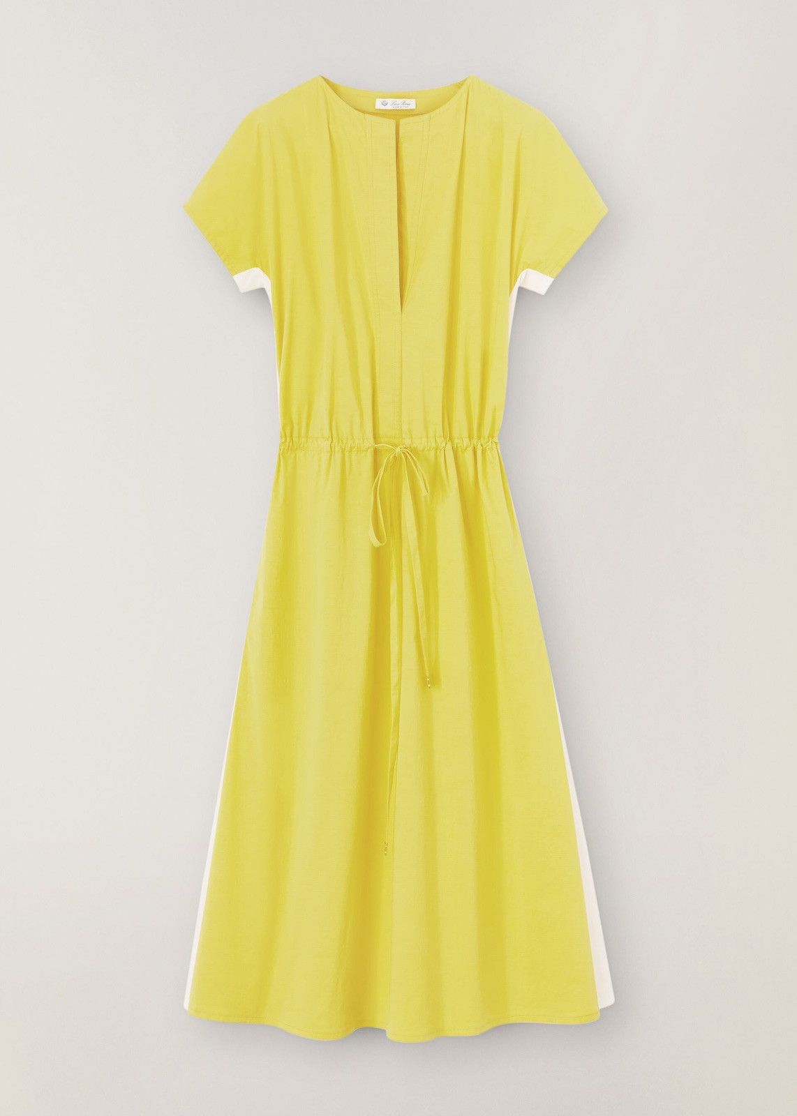 image of Loro Piana O1Srvl11E0424 Dress In Yellow, Women's (Size Medium)