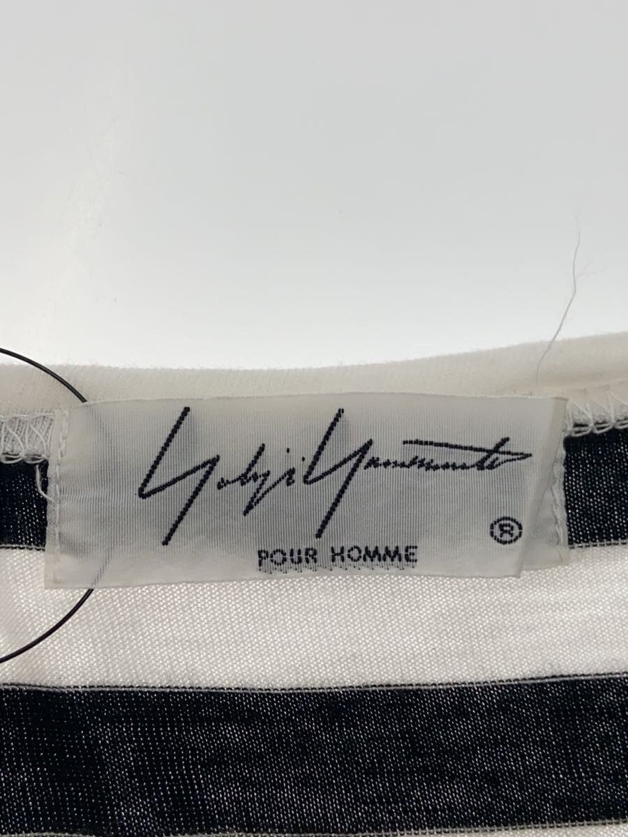Yohji Yamamoto Back Logo Striped Tee Size US L / EU 52-54 / 3 - 4 Thumbnail