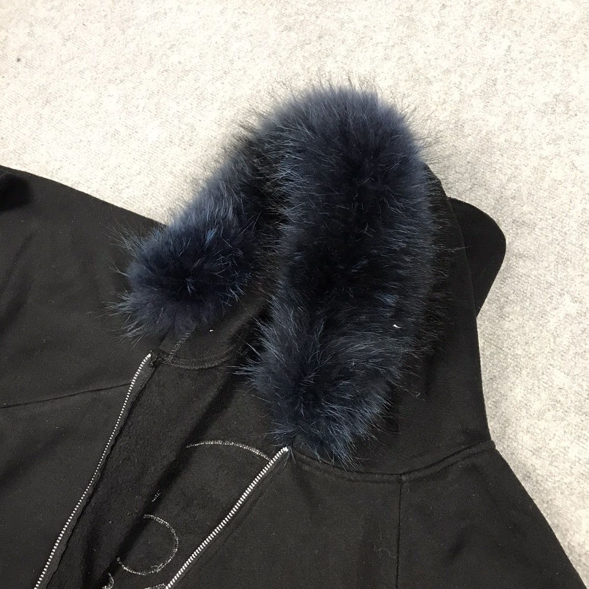 Japanese Brand JAPANERS STYLE SKULL IFSIXWASNINE PUNK FUR HOODIES JACKET Size US M / EU 48-50 / 2 - 9 Thumbnail