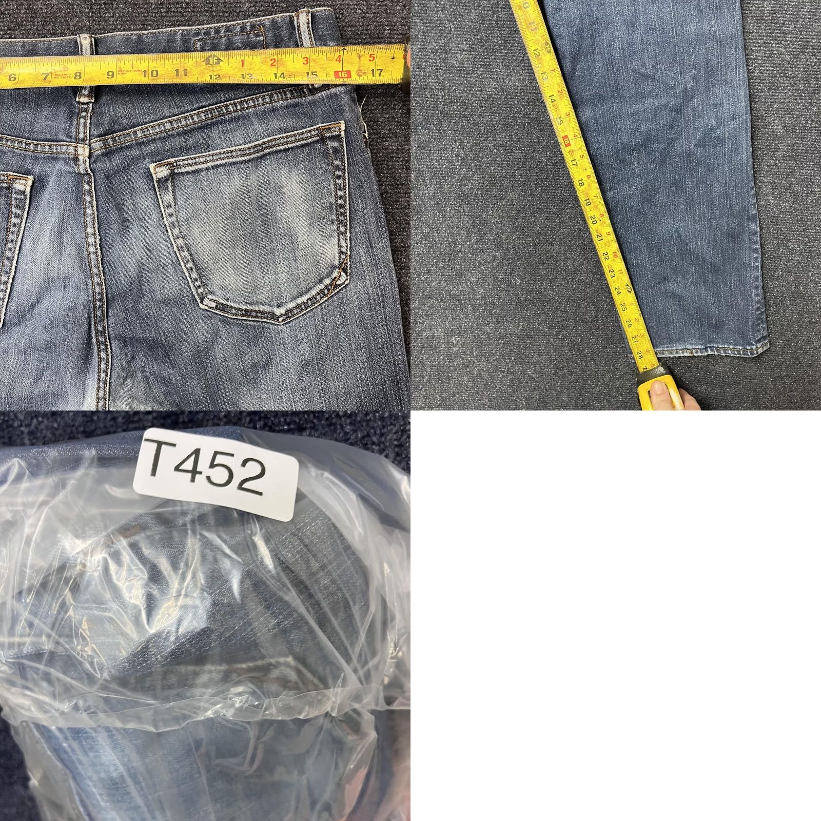 Banana Republic Banana Republic Straight Jeans Mens 33x30 Medium Wash Blue Denim Distressed Straight Leg Jeans Mens Size US 33 - 8 Thumbnail