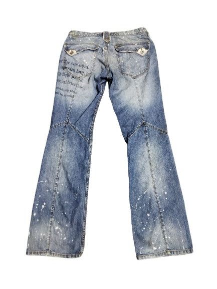 HIDEAWAYS × If Six Was Nine Flare Hideaways Nicole Poem Design Jeans Size US 32 / EU 48 - 2 Thumbnail