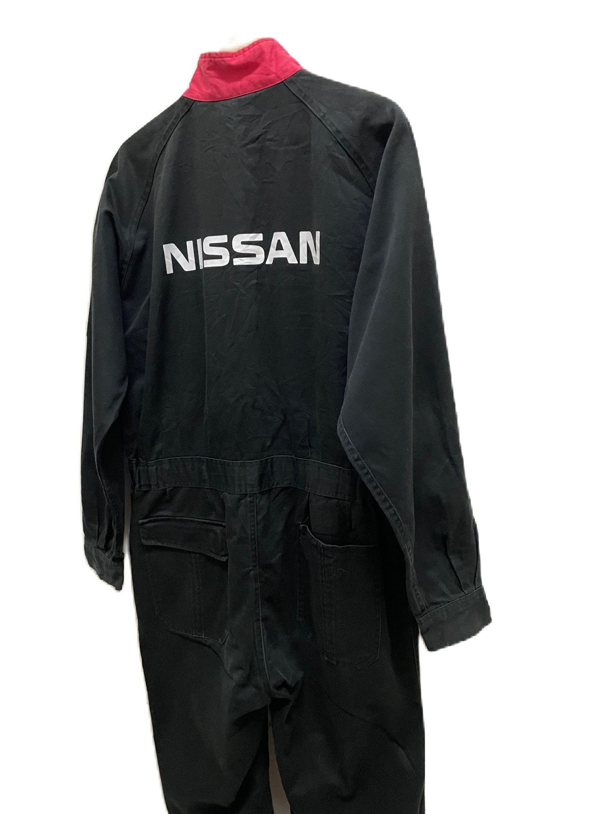 Sports Specialties Vintage Nissan Black Wash Jumpsuit Coverall Size US 36 / EU 52 - 3 Thumbnail