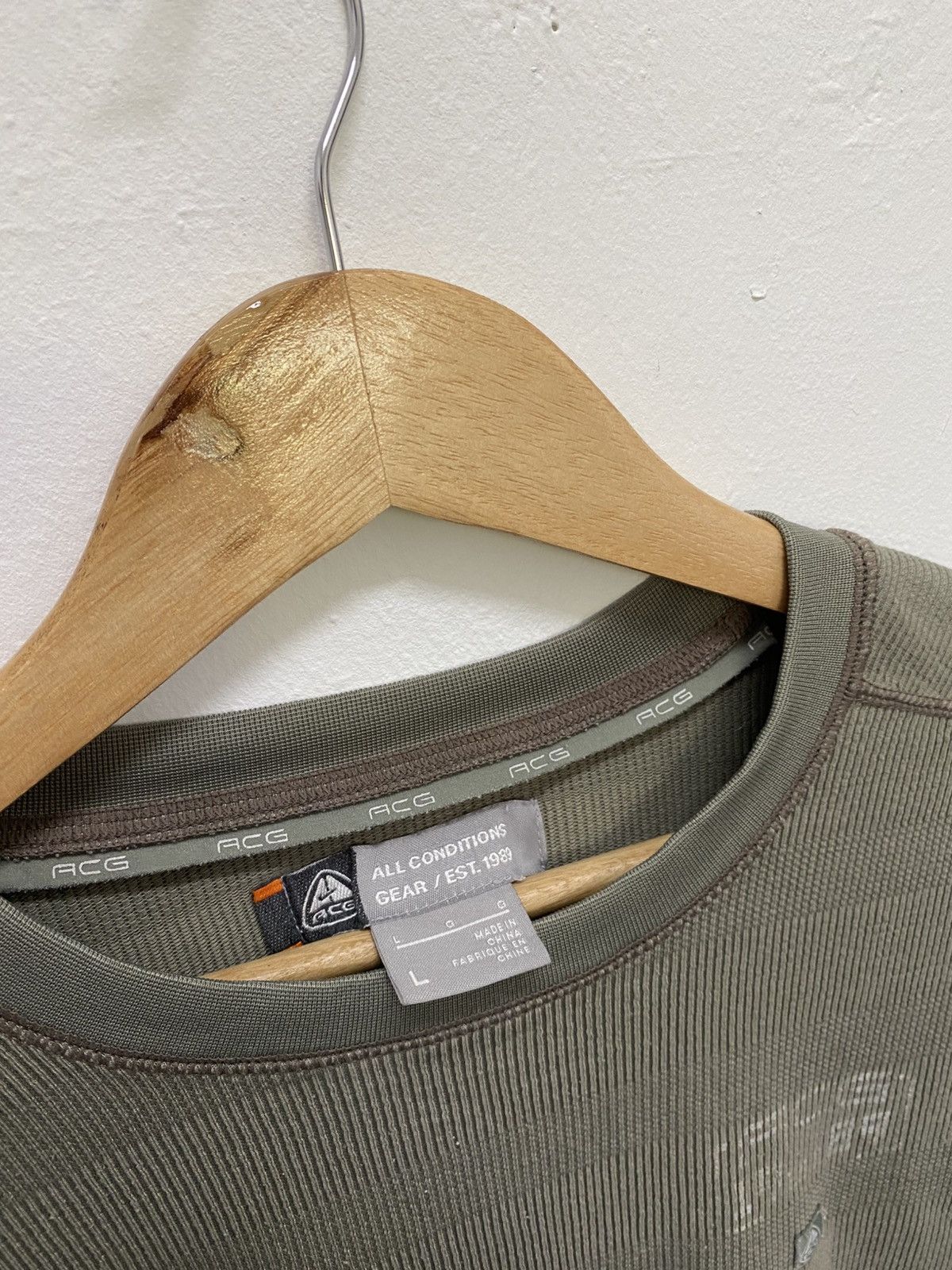 Vintage Vintage Nike Acg Sweatshirt Half Zipper Pullover Size US M / EU 48-50 / 2 - 3 Thumbnail