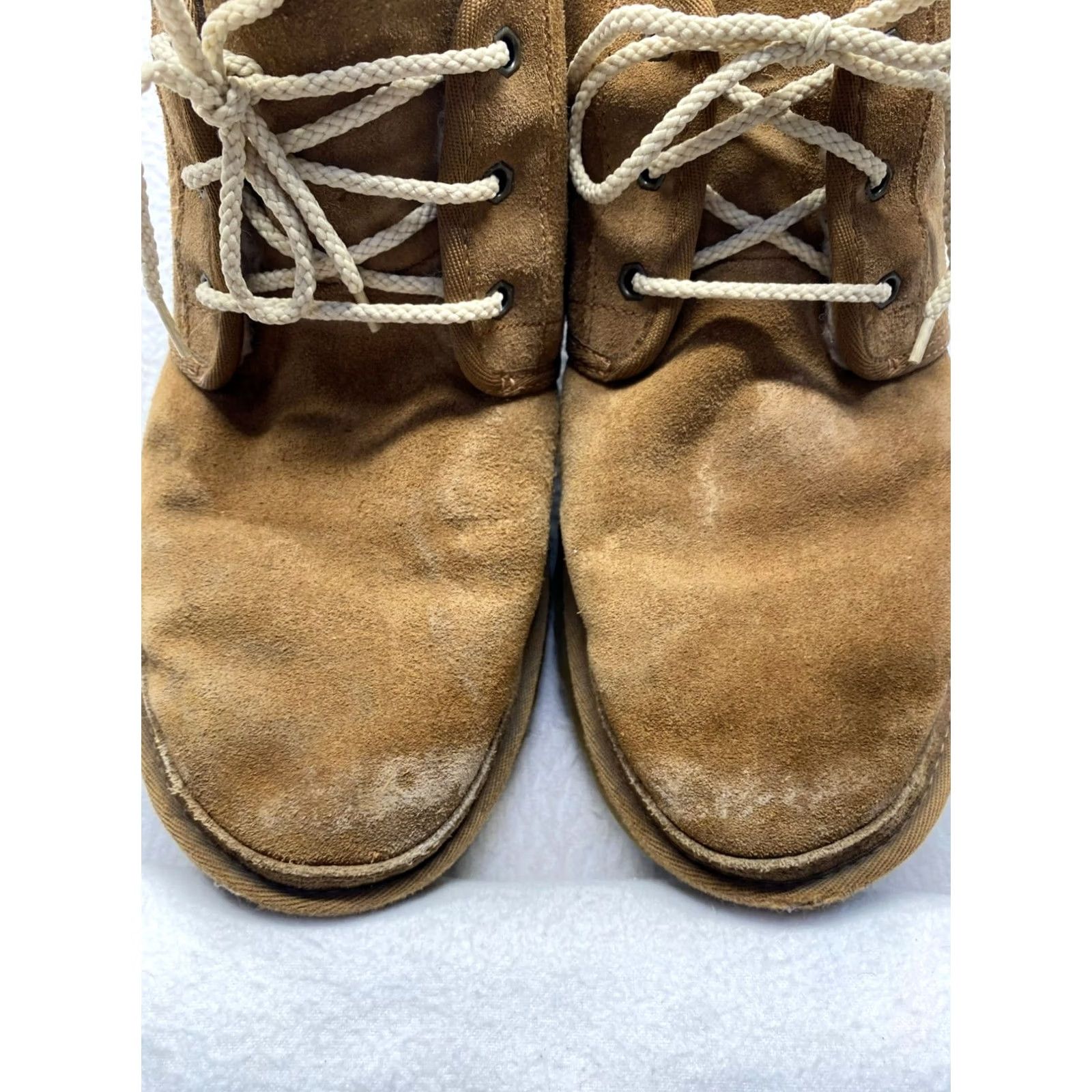 Ugg UGG Mens Suede Shearling Lined Lace-Up Chukka Boots #7271 Size US 11 / EU 44 - 5 Thumbnail