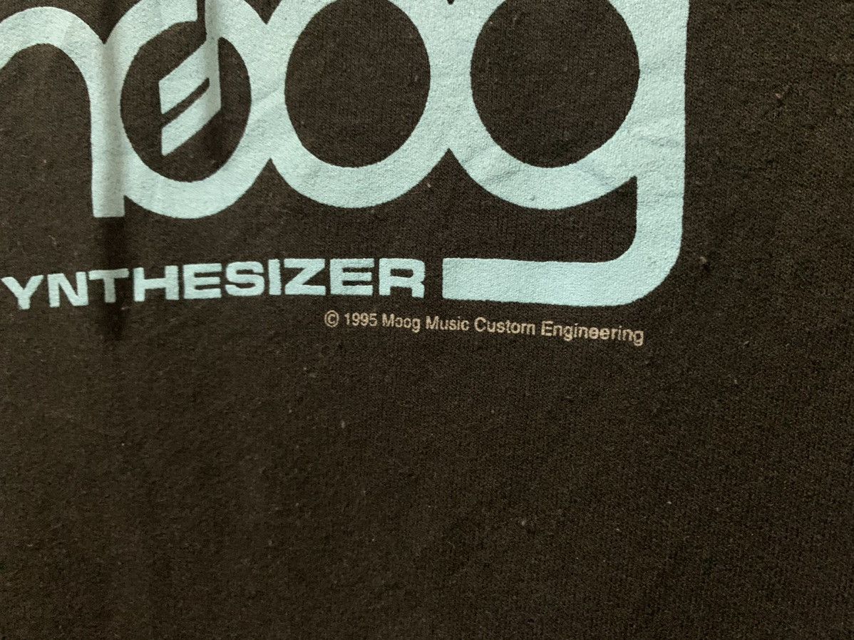 Jerzees Vintage 90s Moog Music Hoodie Pullover Size US M / EU 48-50 / 2 - 8 Thumbnail
