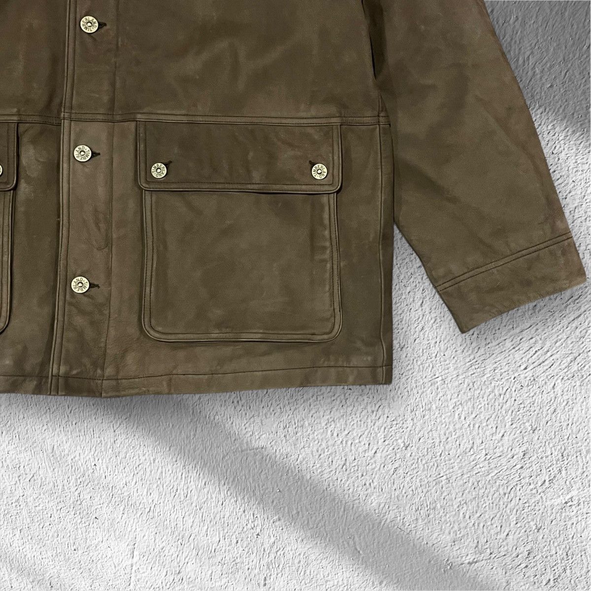 Timberland Vintage Timberland Genuine Cowhide Leather Jacket – XL Size US XL / EU 56 / 4 - 2 Thumbnail