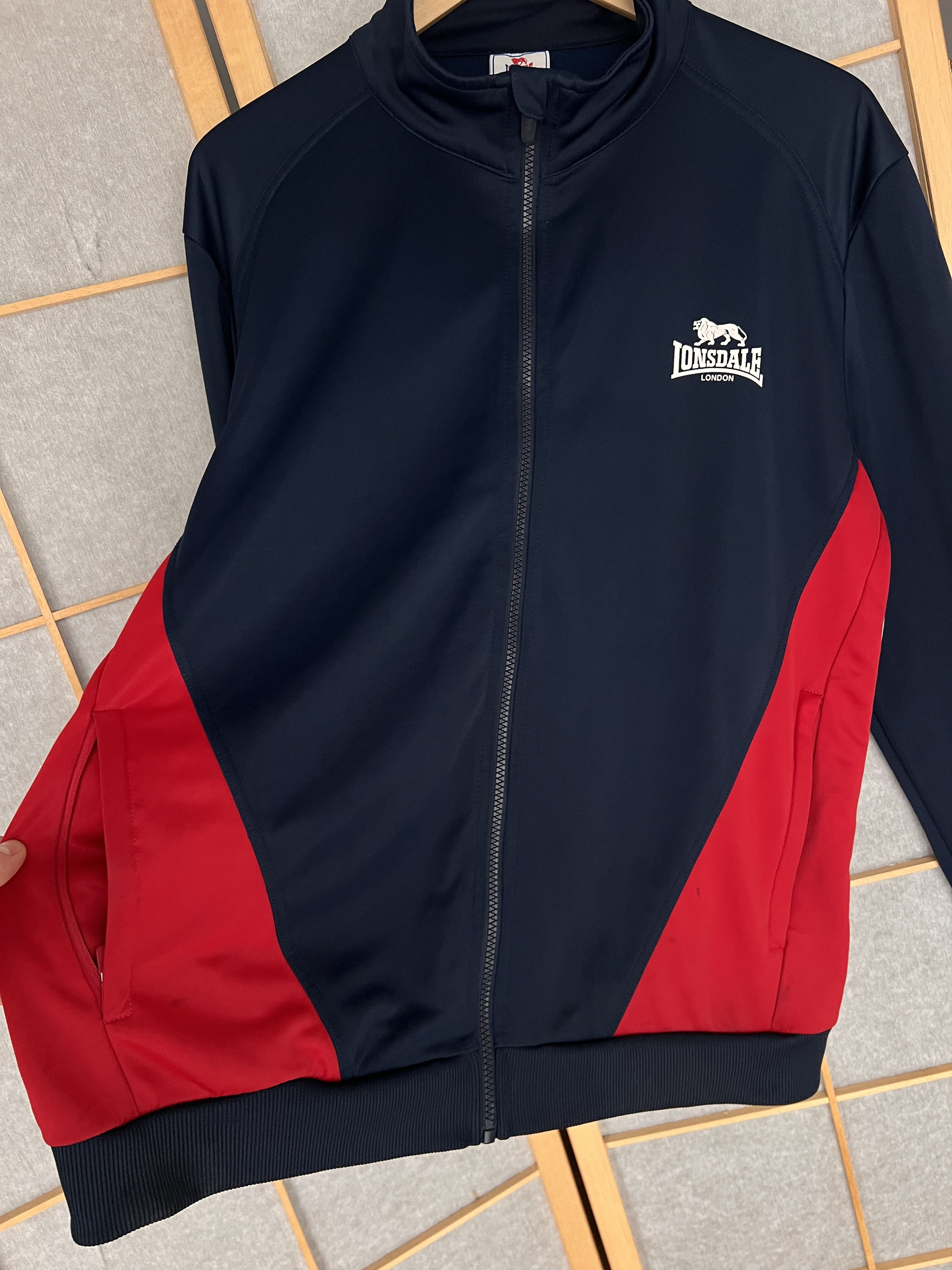 Lonsdale Lonsdale True Vintage England Track top Jacket punk casual Size US L / EU 52-54 / 3 - 8 Thumbnail