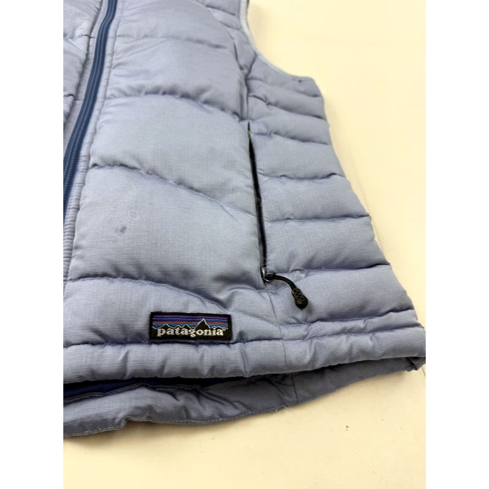 Patagonia Patagonia Vest Womens S Blue Fleece Lined Down Puffer Full Zip Outdoor Size S / US 4 / IT 40 - 3 Thumbnail