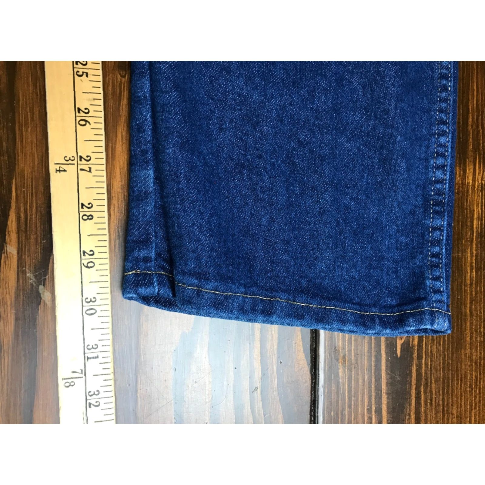 Wrangler Wrangler Jeans, Men's 42x29, Blue Denim, Pockets, Straight Leg, Regular Fit, 42x29, Jeans, Men Size US 42 / EU 58 - 5 Thumbnail